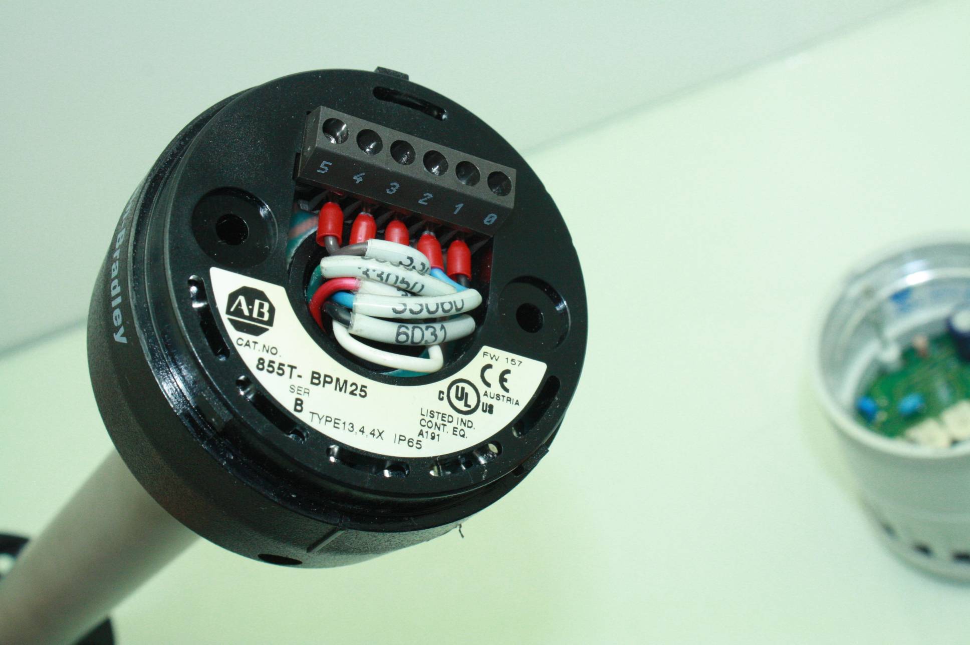 Allen Bradley 855TBPM25 Series Safety Light Tower 24V Red/Orange/Green eBay