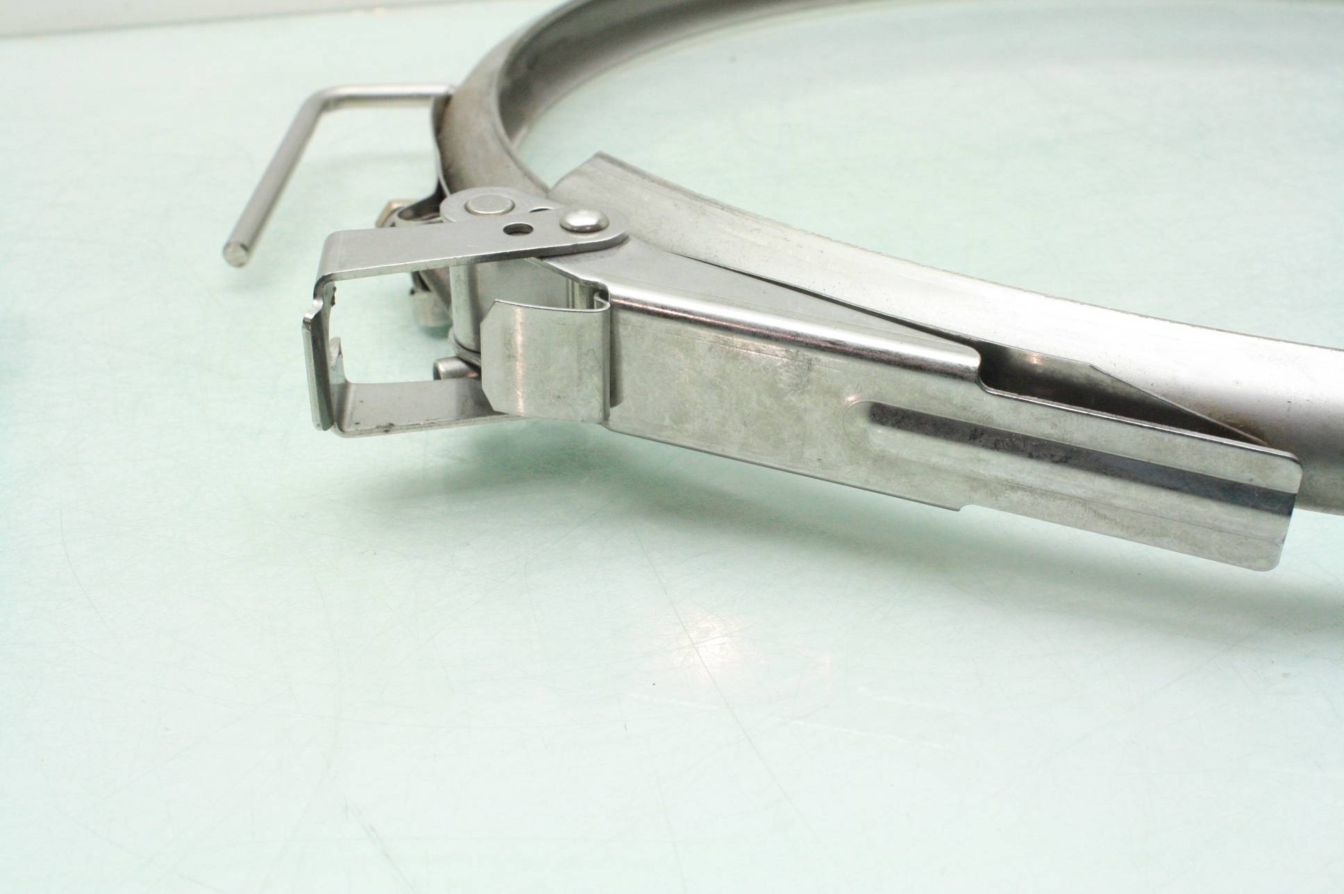 2 New Stainless Steel 13.2 Gallon Drum/Barrel Clamp Rings 645020 17