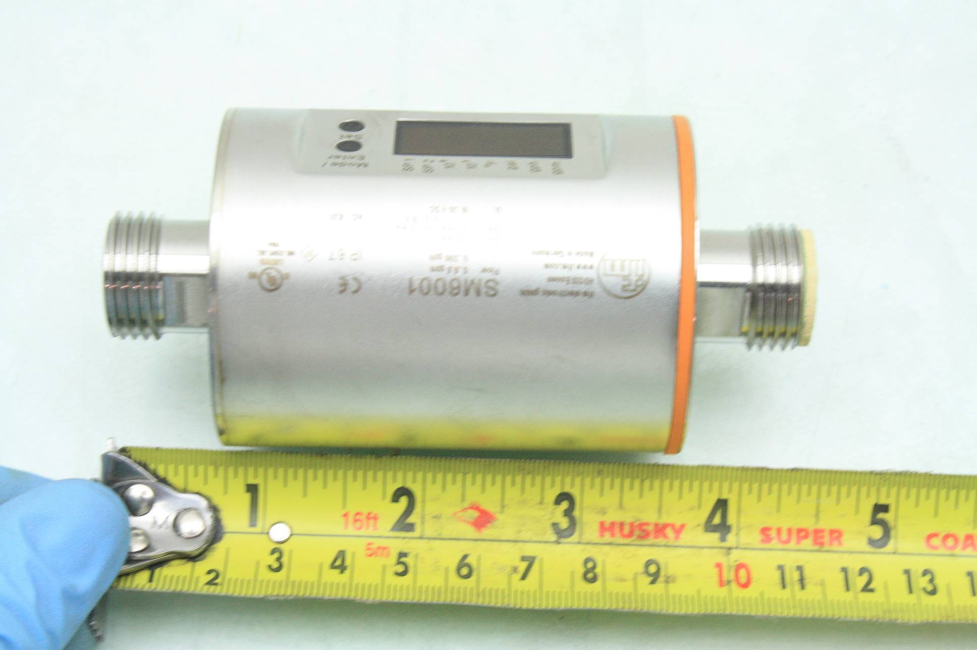 IFM SM6001 Inductive Flow Meter / 06.6 GPM Flow Rate 1/2" NPT