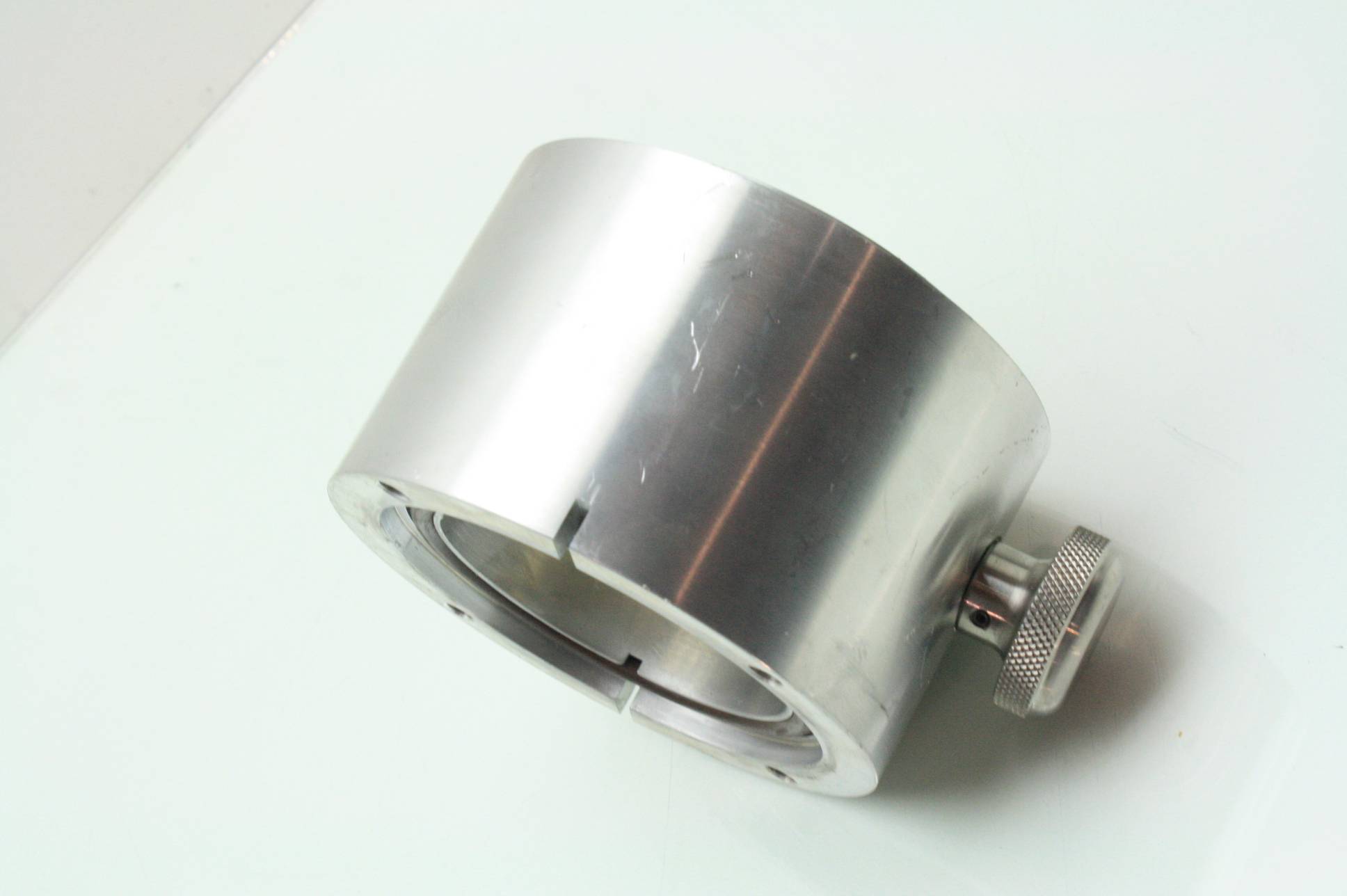 High Vacuum Manual Flow Control Damper / Butterfly Valve Aluminum