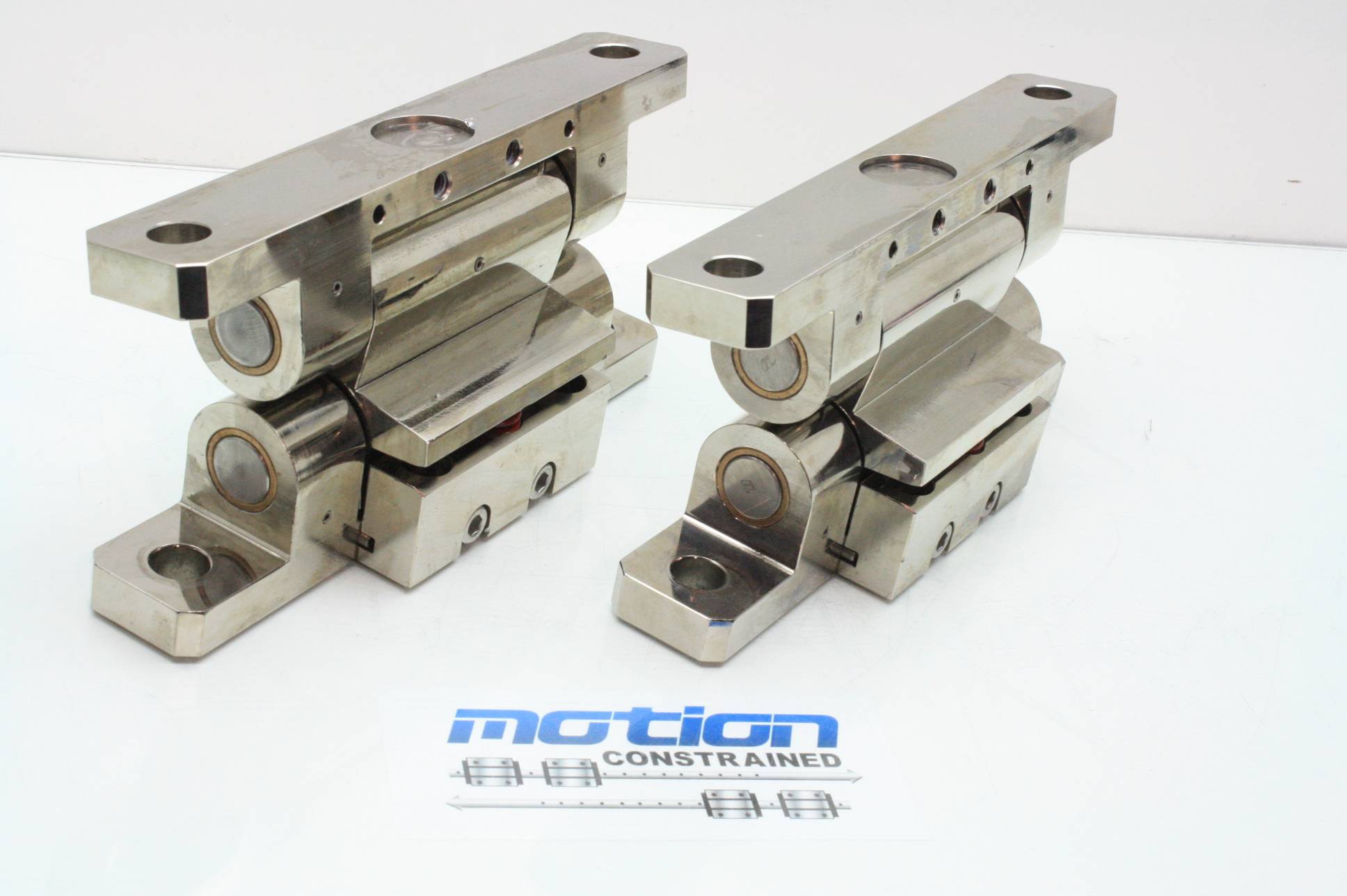 2 Ultra Heavy Duty Steel Barrel 1" Pin Pivot Hinges 2 Ton Capacity