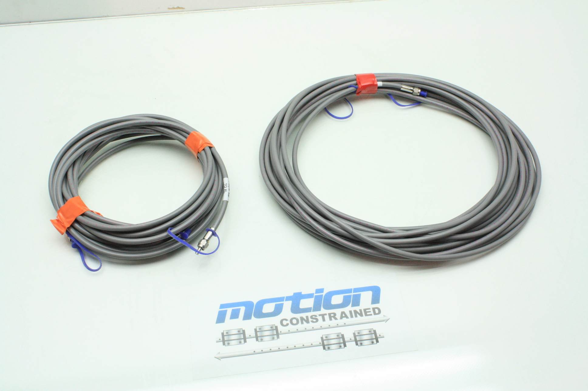 Lot of 2 Eska 20' Premier Fiber Optic Sercos Link Cables SC03 Allen Bradley