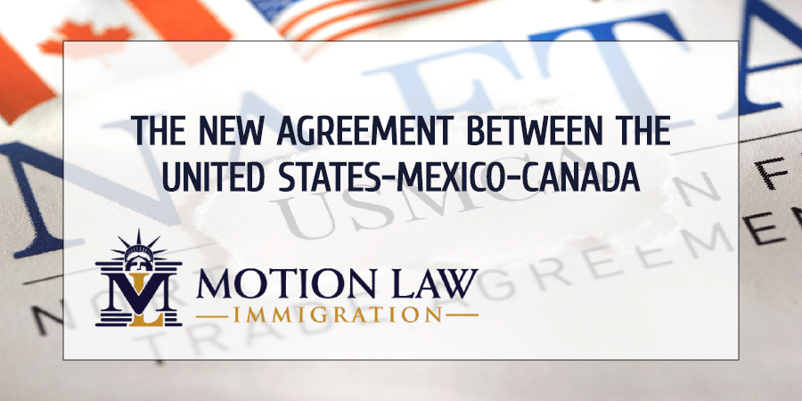 The New Agreement between the United States-Mexico-Canada | Motion Law ...