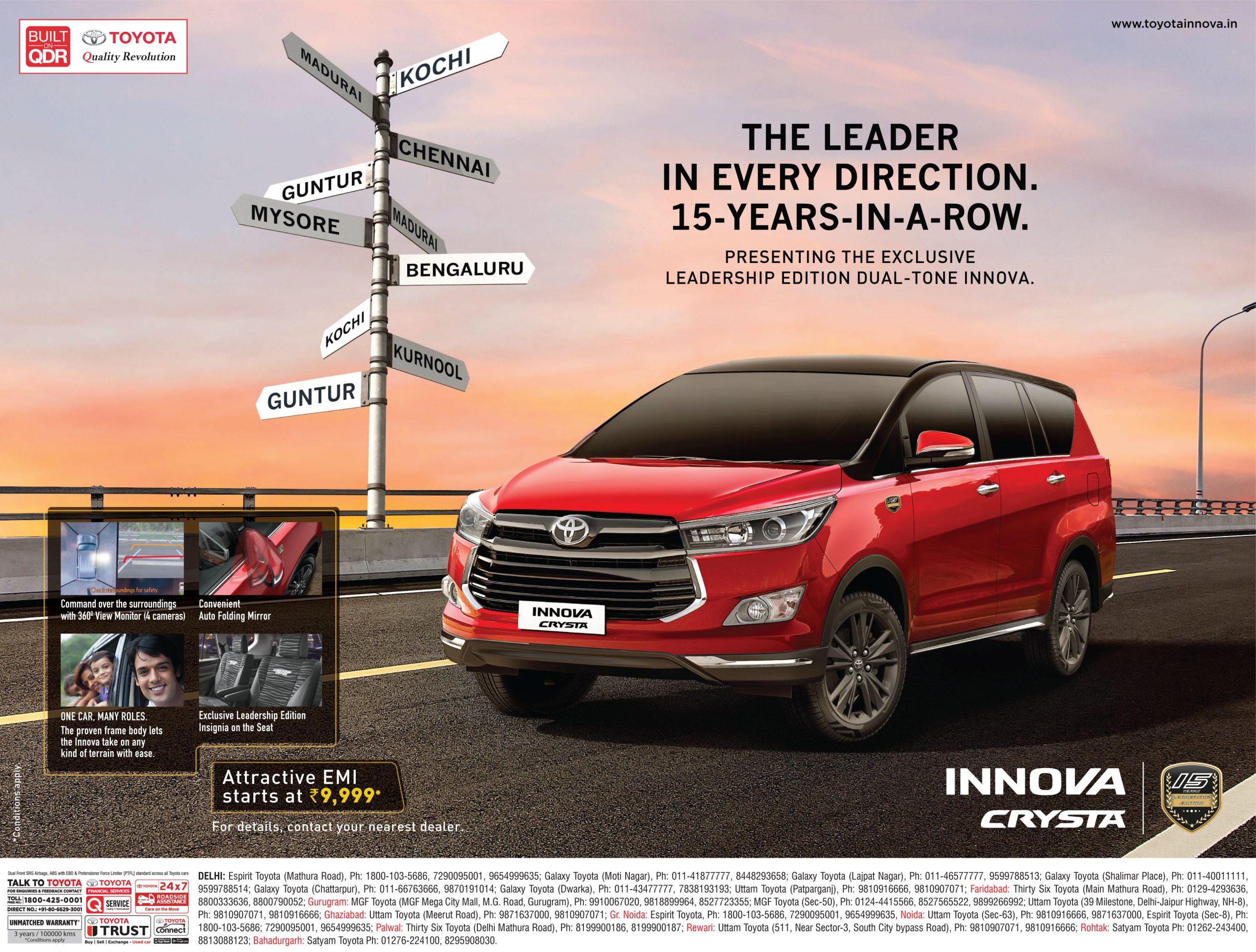 Toyota Kirloskar Motor announces special finance schemes Motoarc