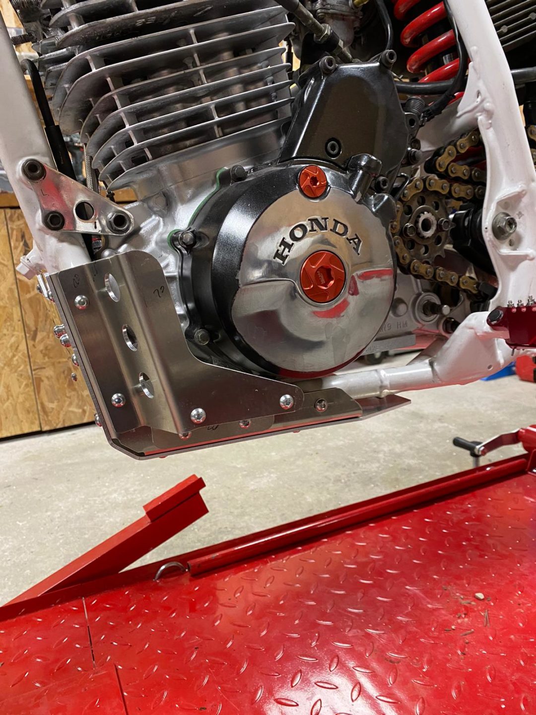 Bash plate Honda XR 600 Motoboxer