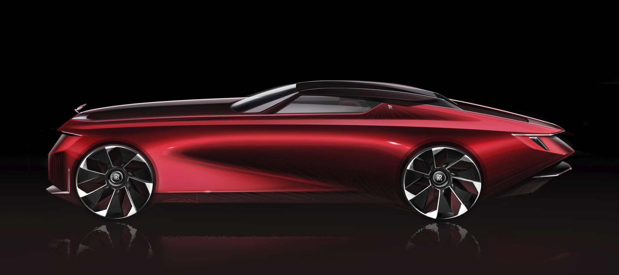 “La Rose Noire” by RollsRoyce A Tale of Passion and Craftsmanship