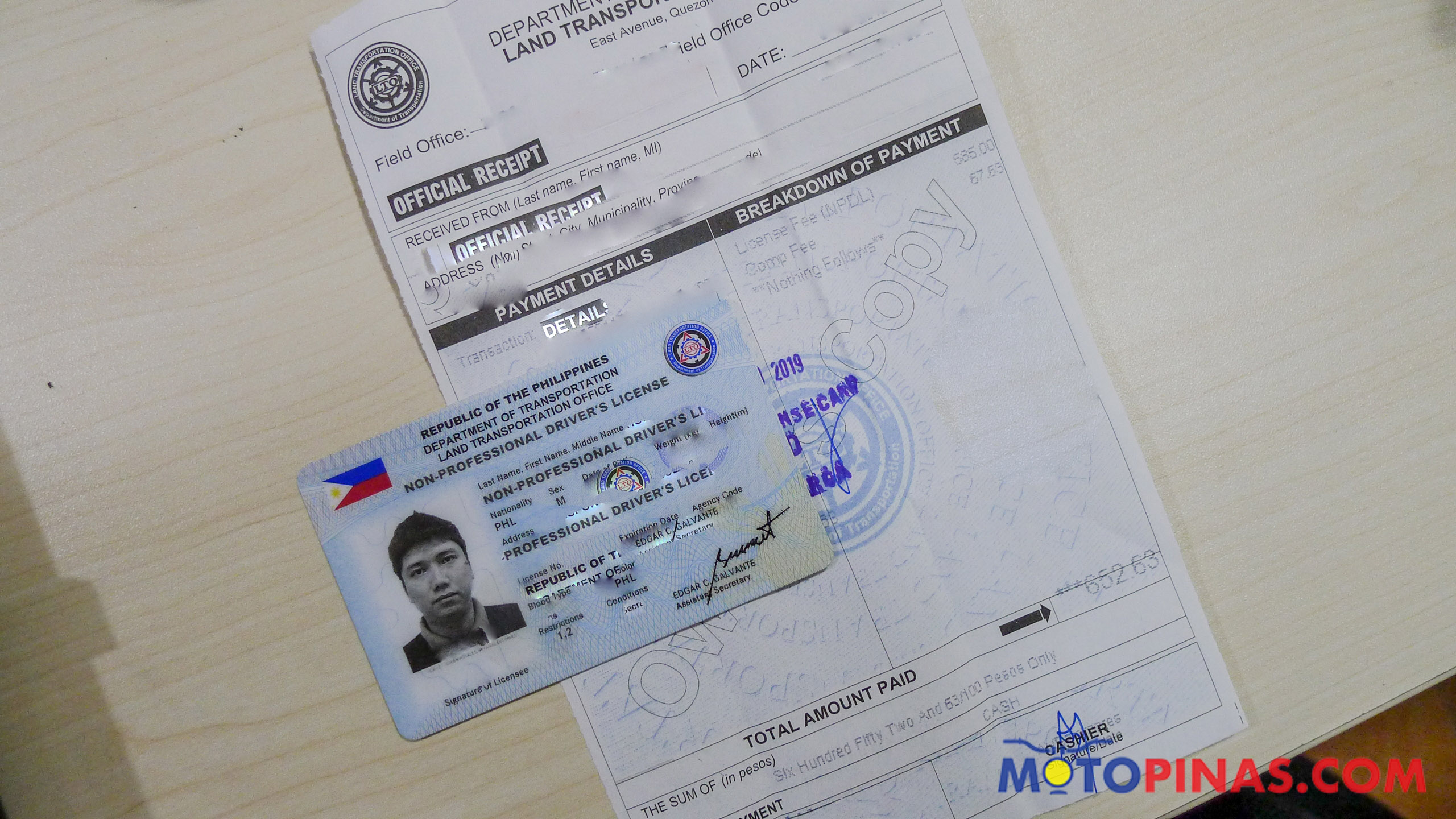 LTO 10year driver's license is reward for clean record Motorcycle News