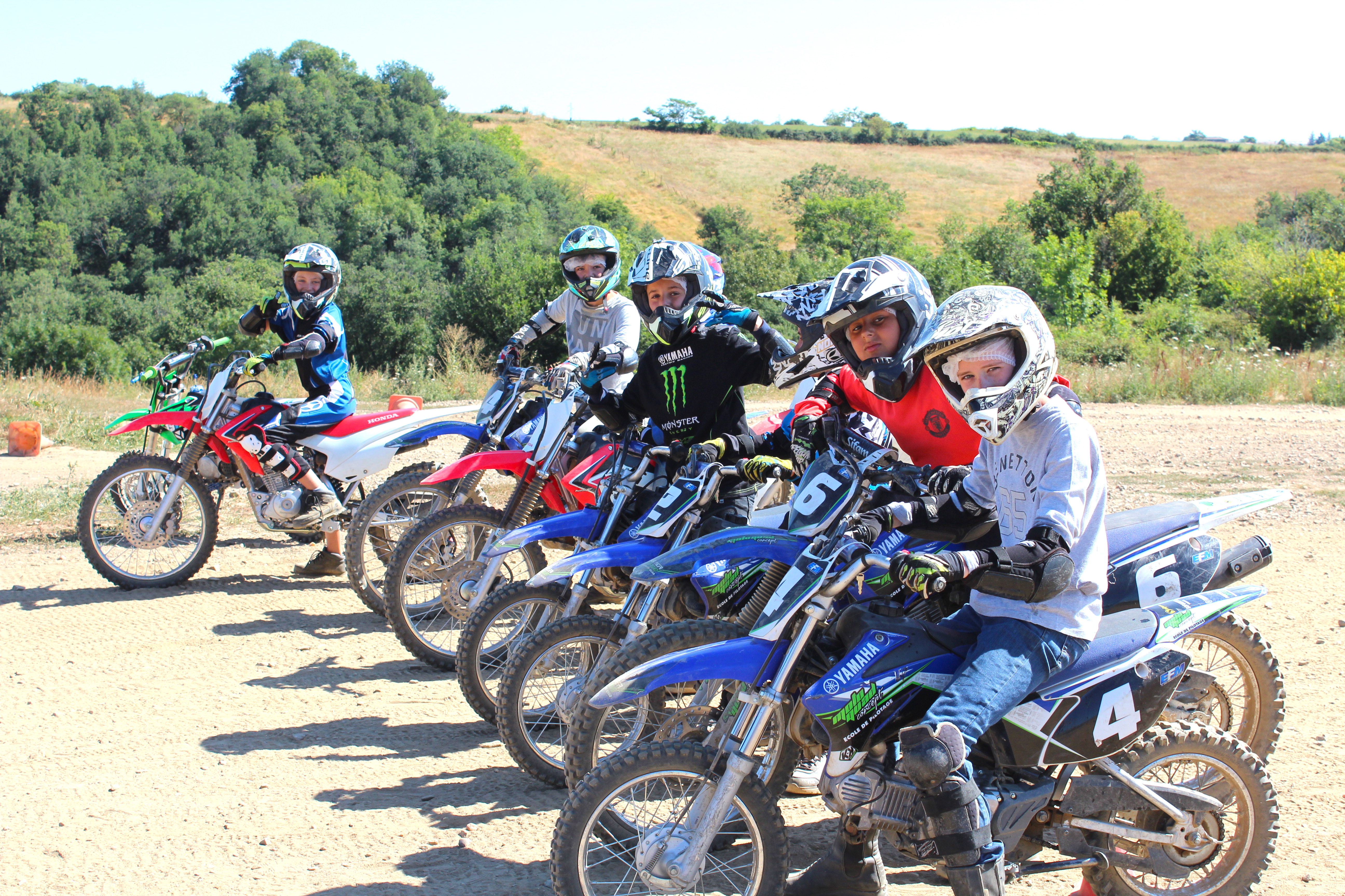 Colonies de vacances Motocross et Quad en RhôneAlpes en Isere