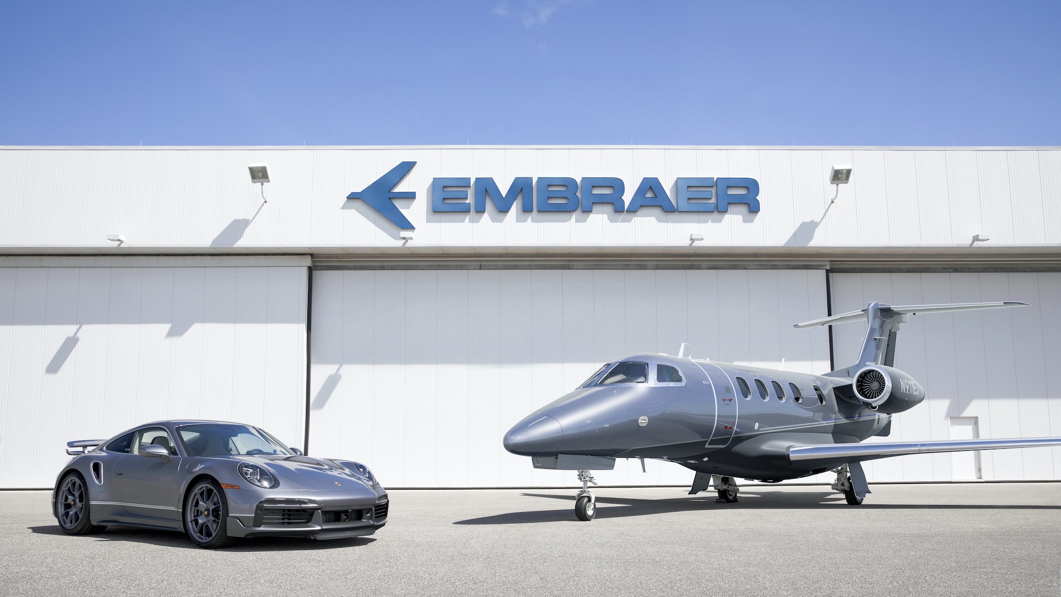 Buy 1 Jet, Get 1 Porsche 911 Turbo S Free