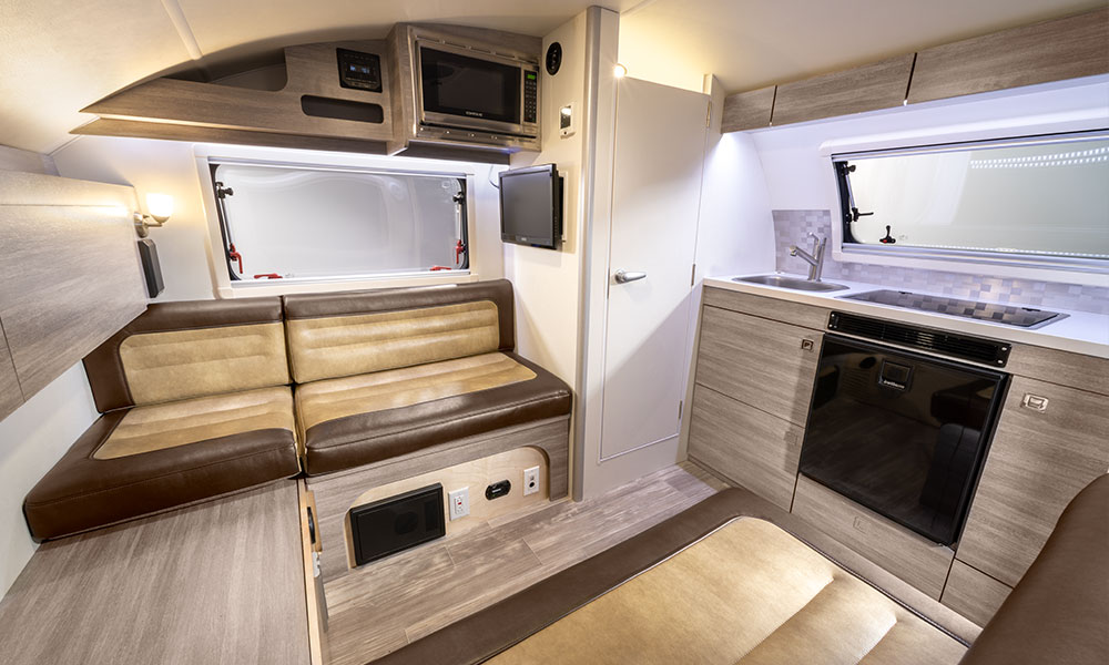 This Quirky Teardrop Trailer Has Everything You Need, Like a Toilet and