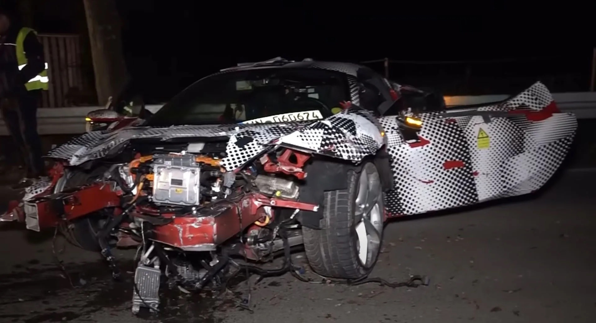 Ferrari Test Driver Demolishes nearly 1,000HP Hybrid Ferrari SF90