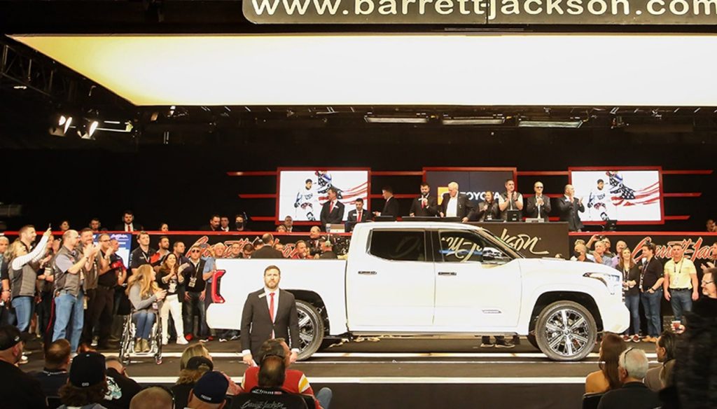 A 2022 Toyota Tundra Just Sold For 700,000What?