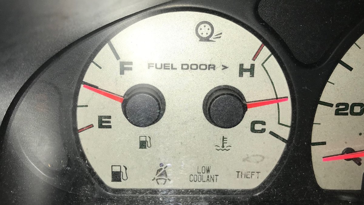 What Do C and H Mean on a Car Dashboard Gauge?