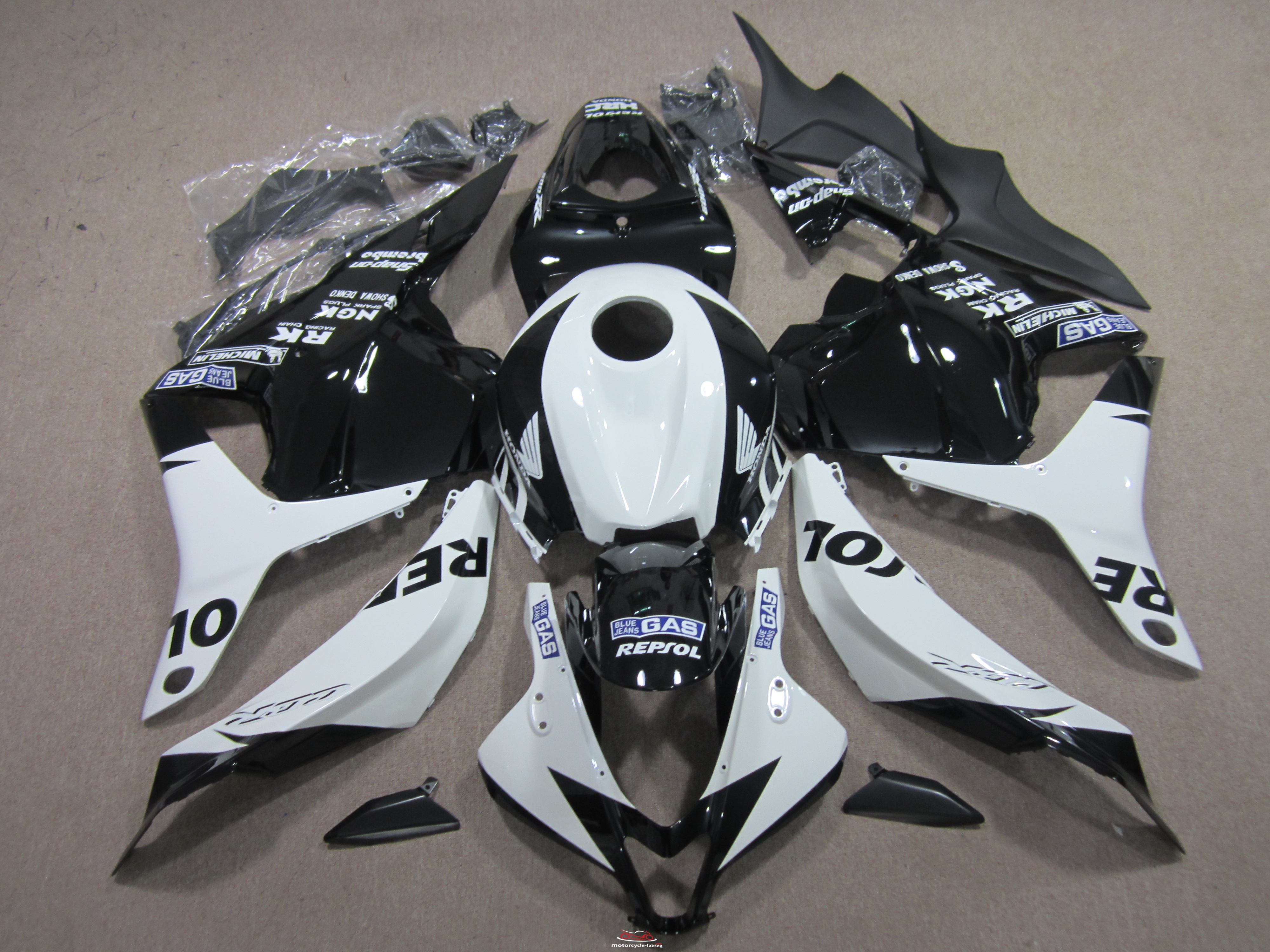 Honda CBR600RR Fairing Set MFC019 2009 2012 Motorcycle Fairings