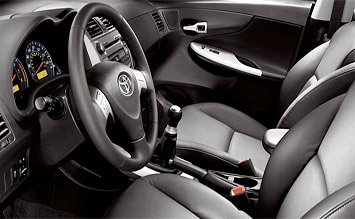 2008 Toyota Corolla Interior View
