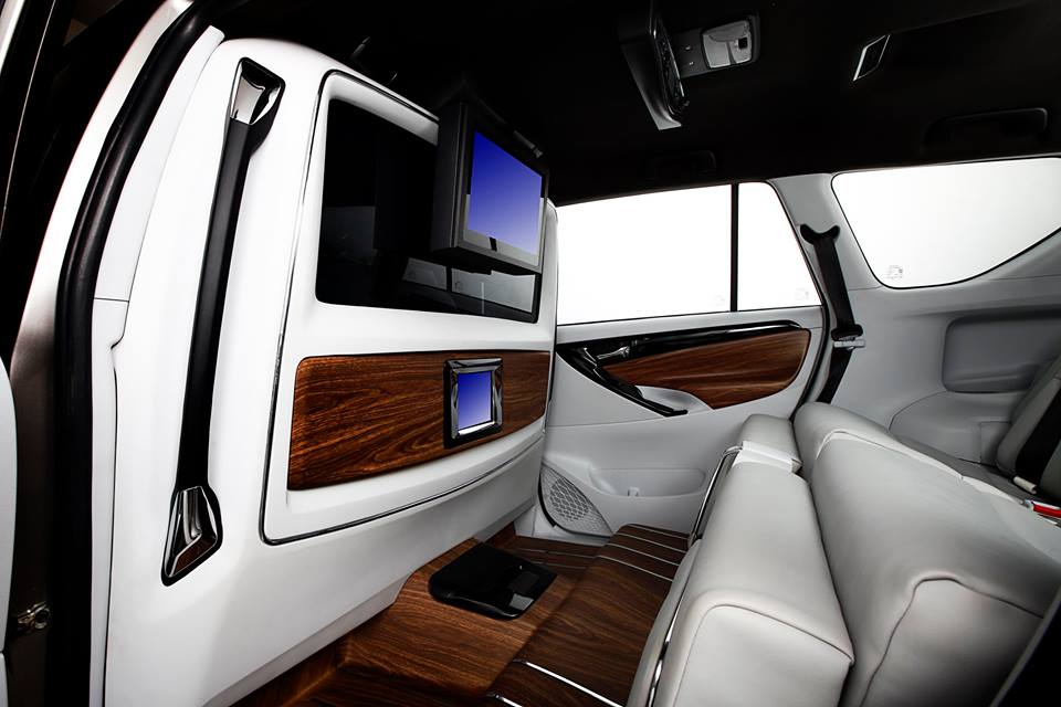 DC Design will transform your Innova Crysta’s interiors into a private