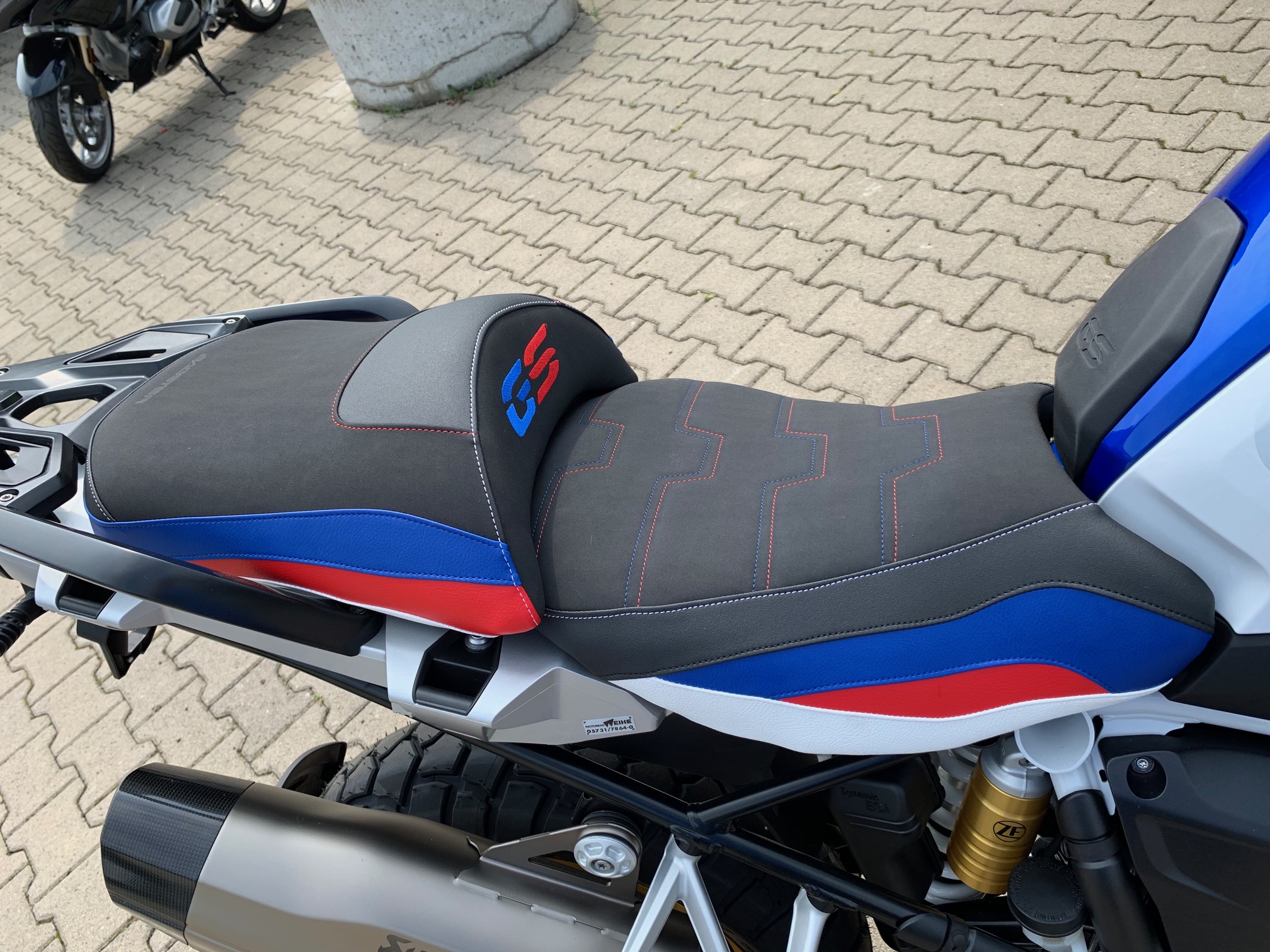R1250GS BAGSTER Sitzbank Deutschlandpremiere Motorrad Weihe, Ihr größter BMW und YAMAHA