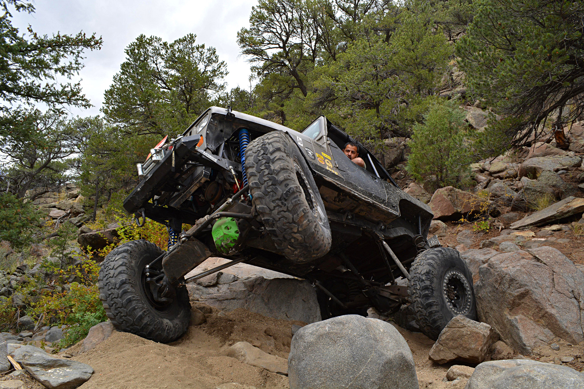 1988 Jeep Wrangler YJ Colorado rock crawler