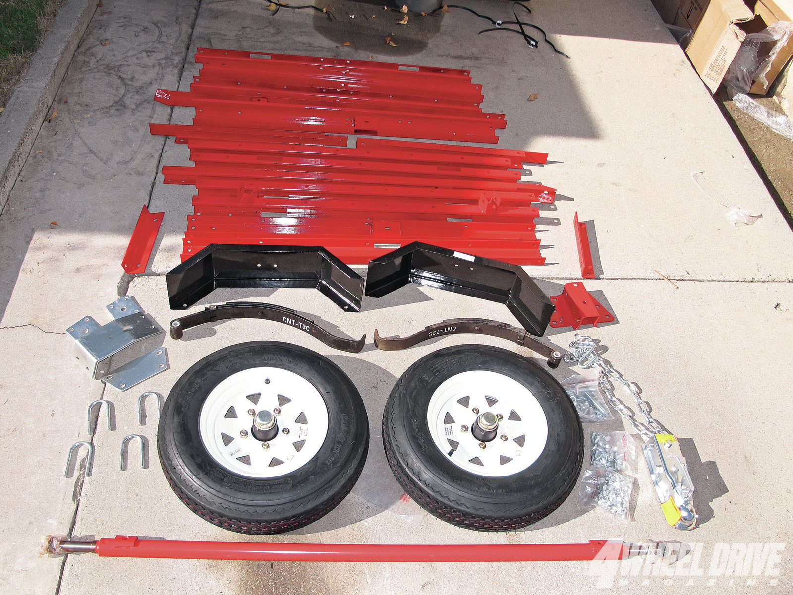 Cargo Trailer Build Kits