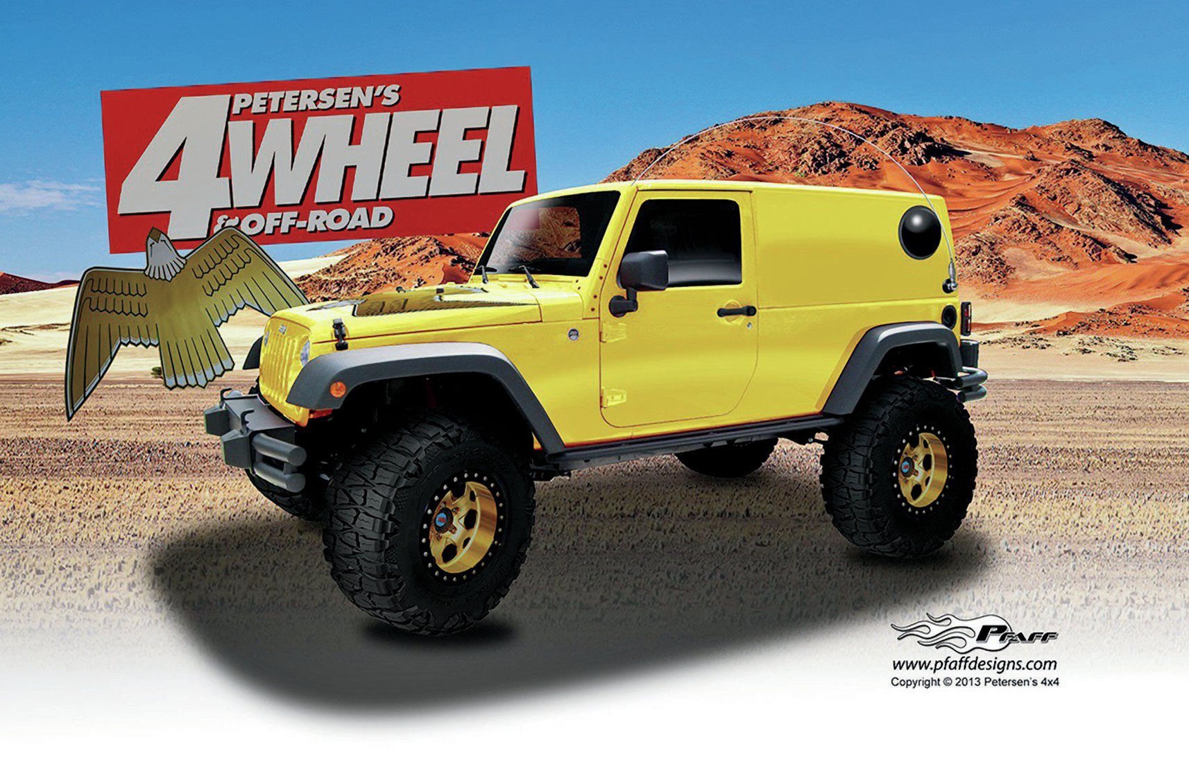 Bizarre Cars, Trar's & 4x4s Unique Wheeling Rigs