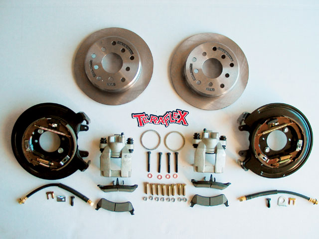 TeraFlex Rear Disc Brake Conversion Aftermaket Jeep Products 4wd