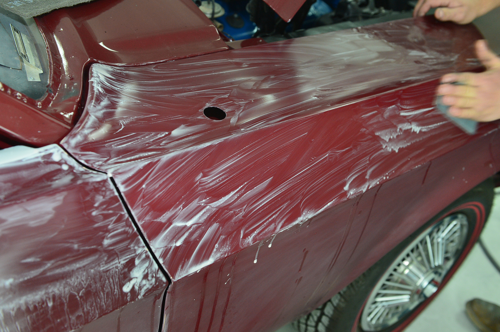 Peeling Car Paint Texture