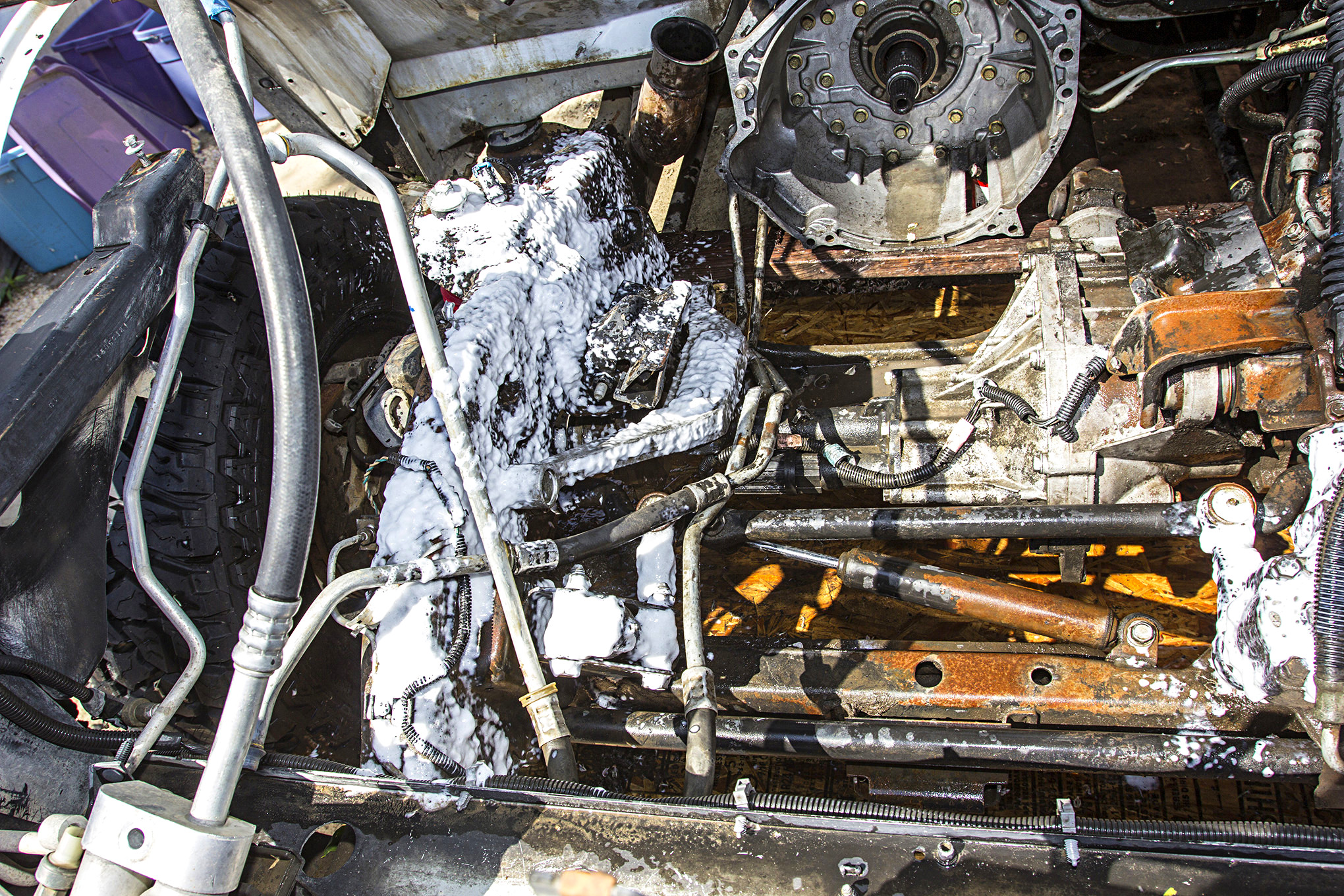 2002 Silverado 2500HD Engine Bay Heat Shielding