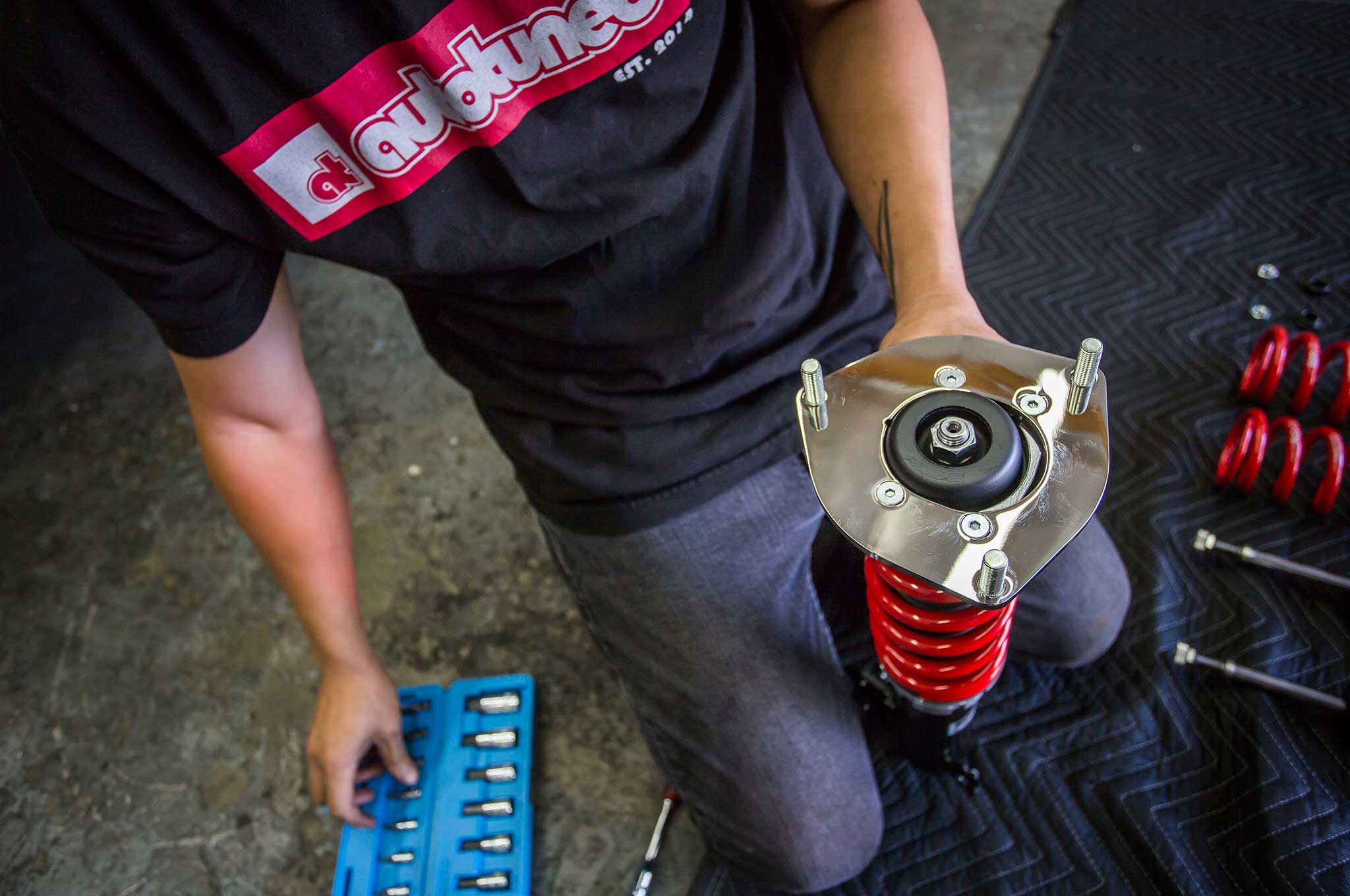 Project CHR Coilovers Install Coupe LowRider