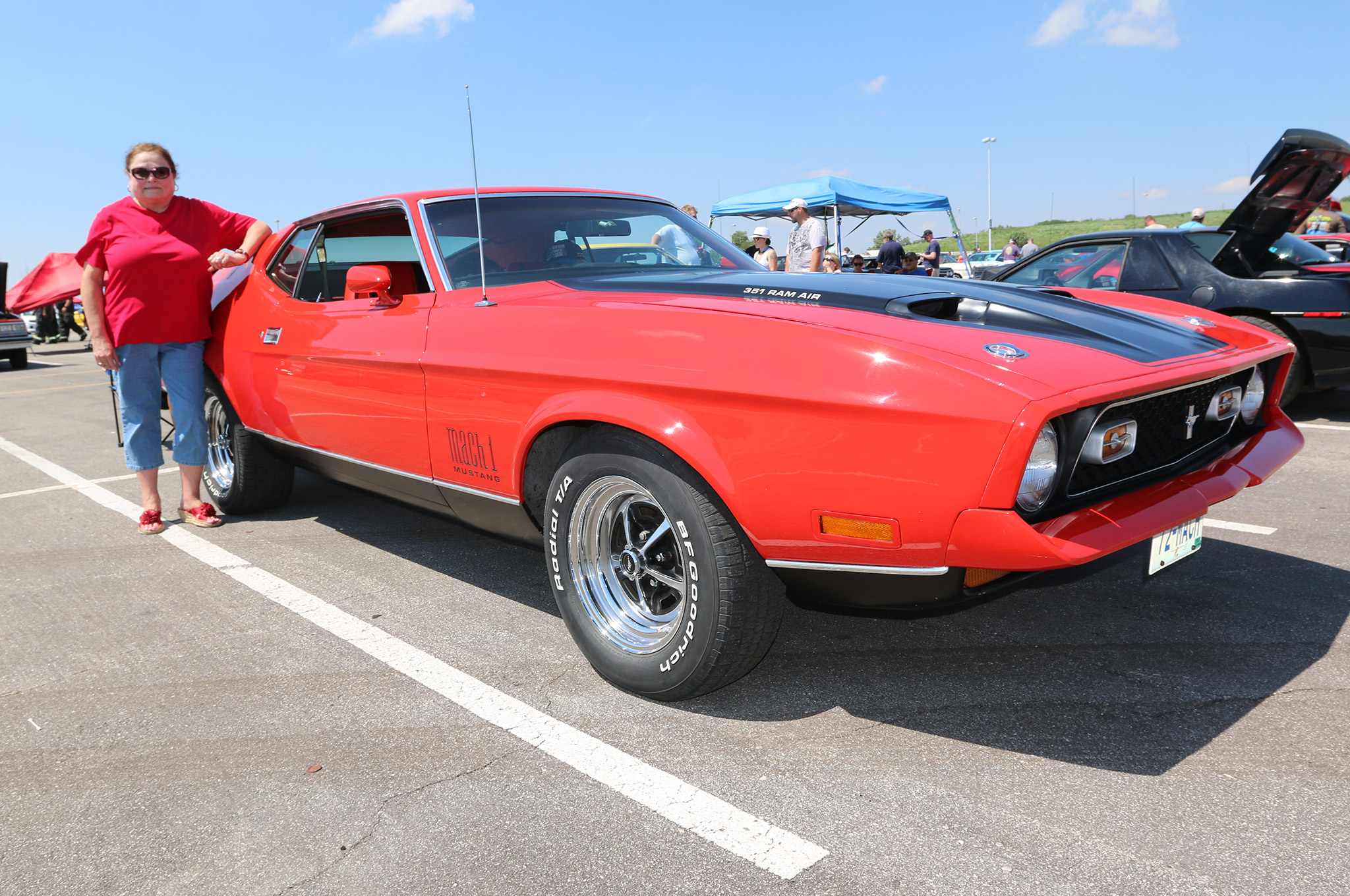 Mustang Girl Monday Joyce Meyers has owned this 1972 Mach 1 since 1974