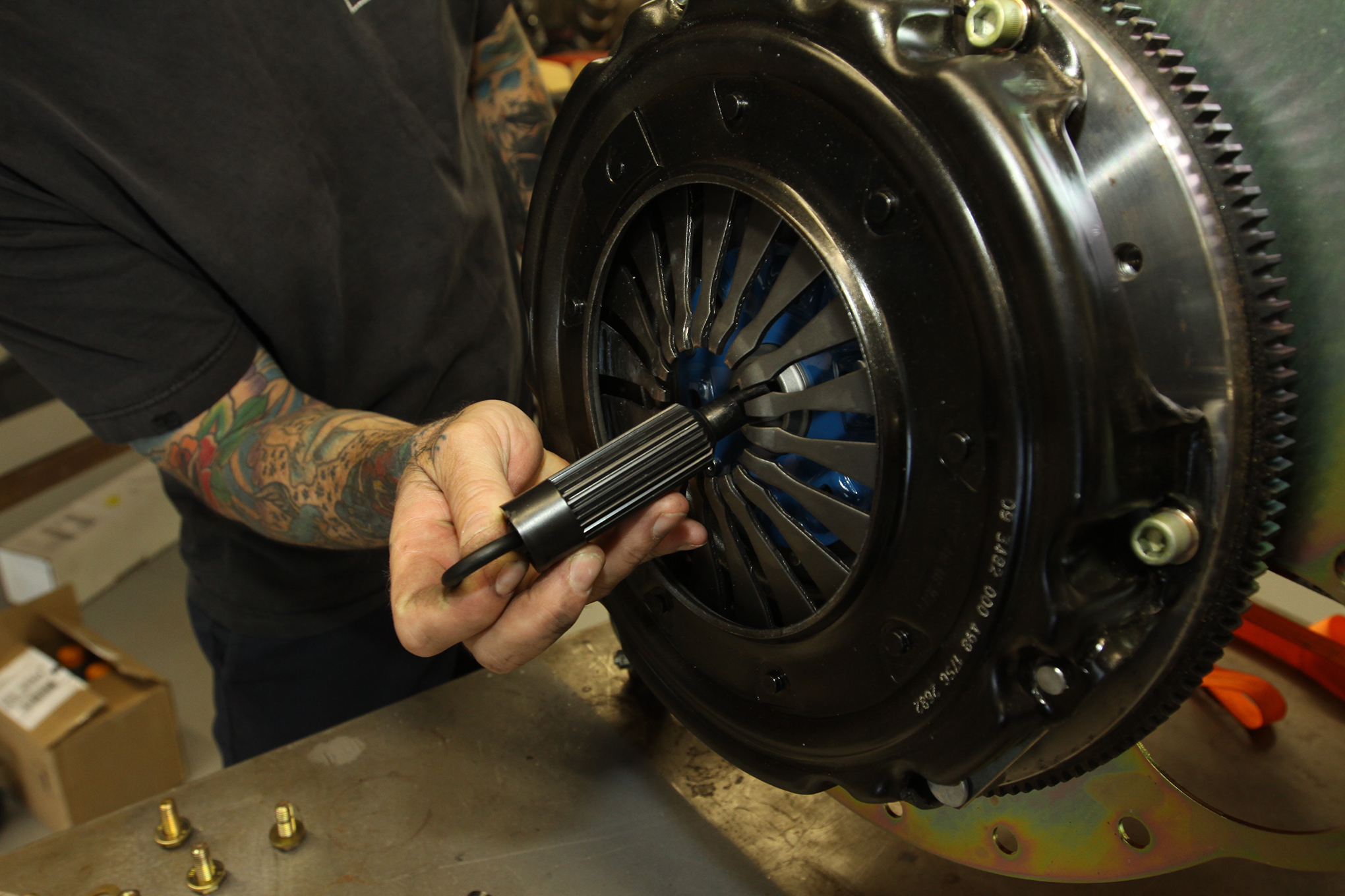 Upgrading to a hydraulic throwout bearing and clutch