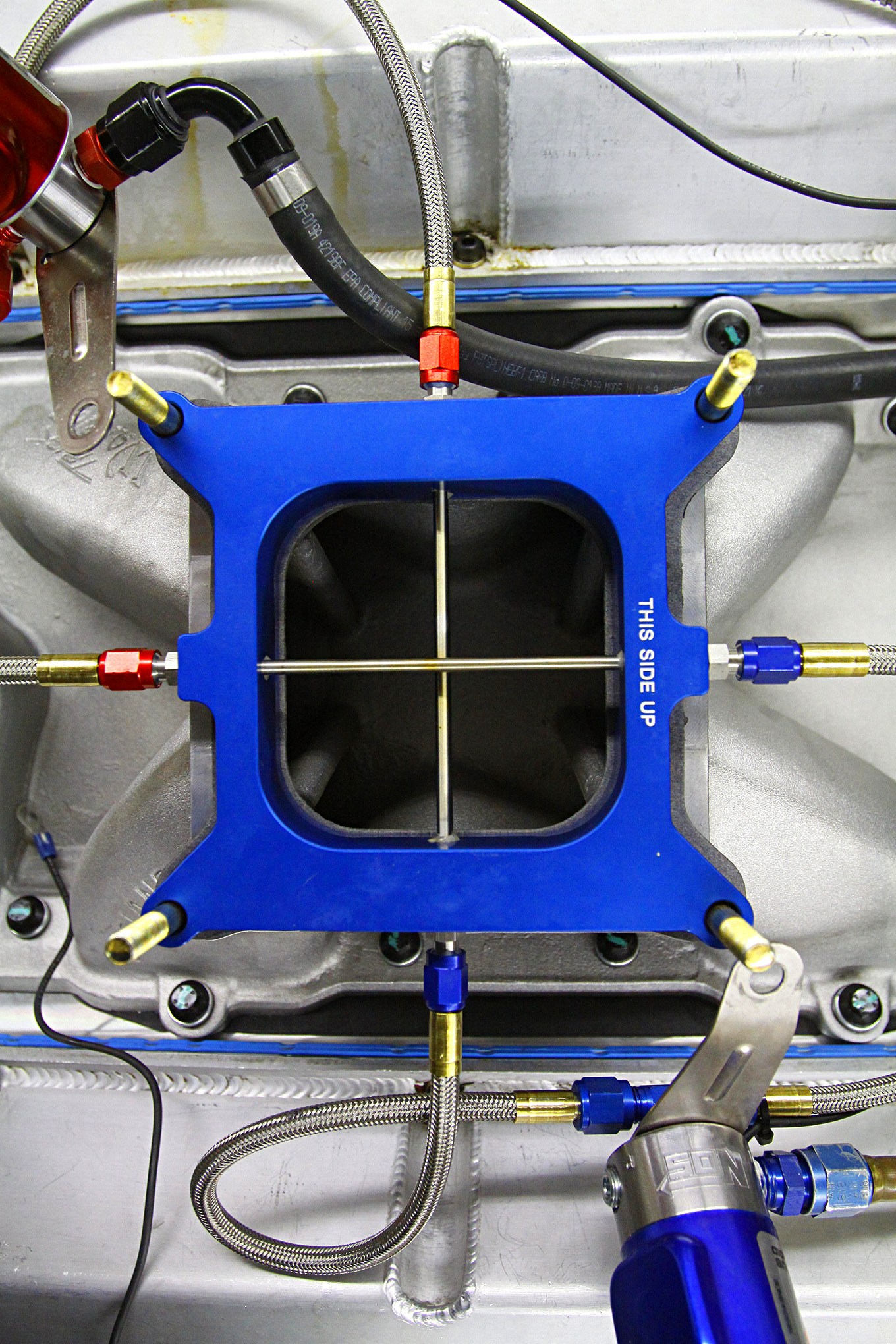 We hit our ZZ454 crate engine with a 250hp shot of nitrous!