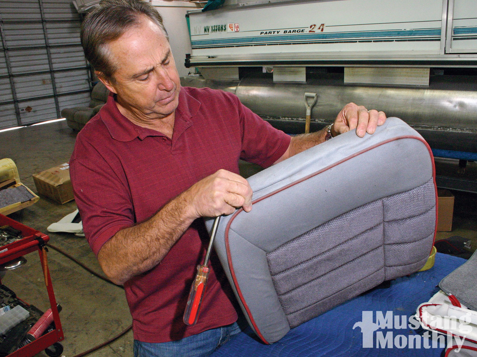 Reupholstering Mustang Seats How To Reupholster '85'86 Mustang Seats