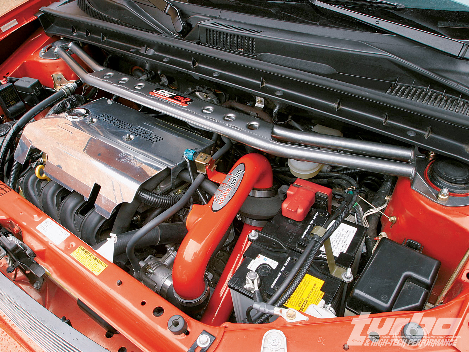 2004 Scion xB Hot Lava Orange Orange Juiced