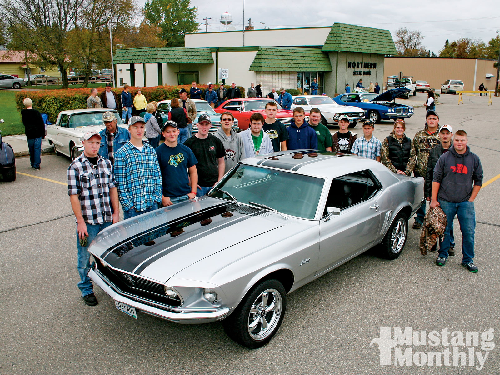 ClearbrookGonvick High School Restores A 1969 Ford Mustang Hardtop