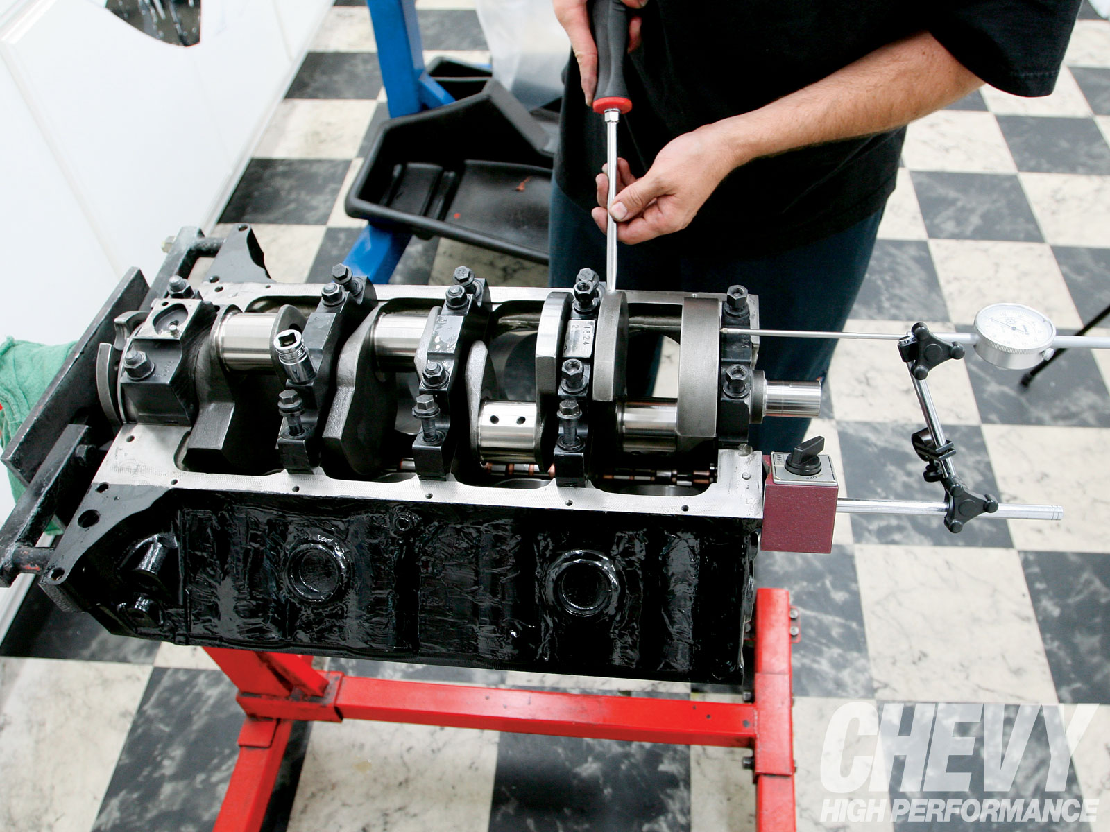 Veifying Main Bearing Clearance Checked Mains CHP Step By Step