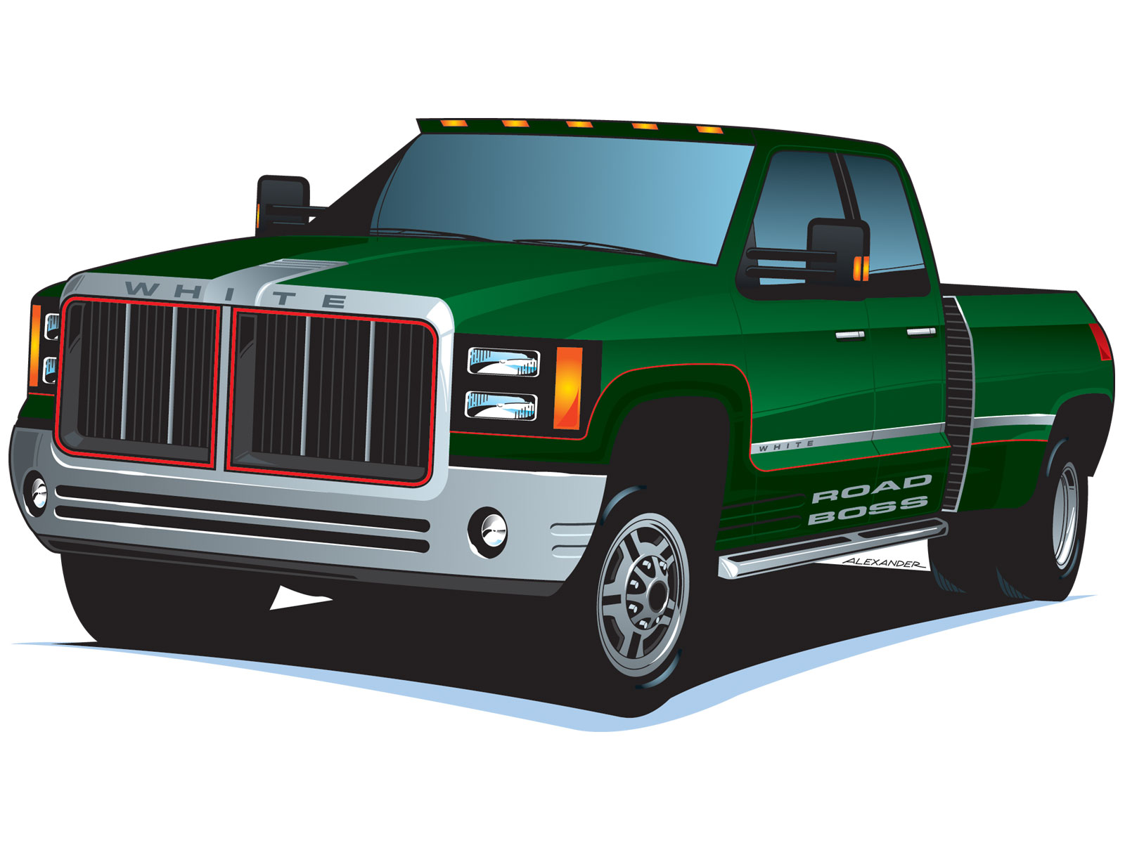 White Motor Company Pickup Wishful Thinking