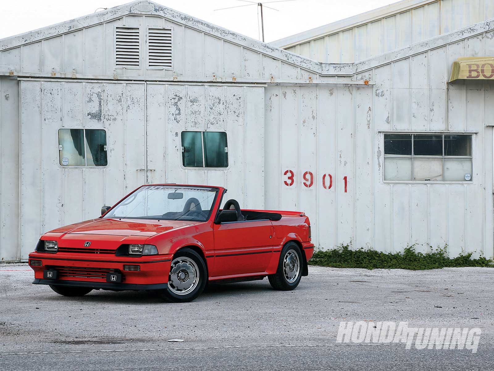 1985 Straman Convertible Honda CRX Rag Top Rex