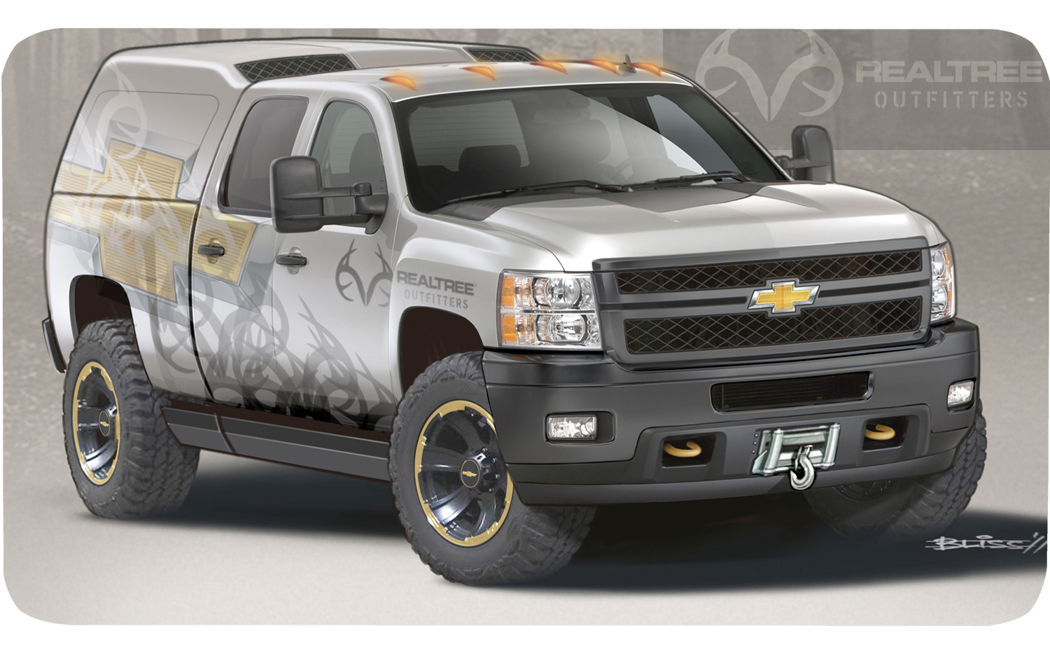 Ultimate Hunter's Truck for SEMA Chevrolet Silverado HD Realtree Concept