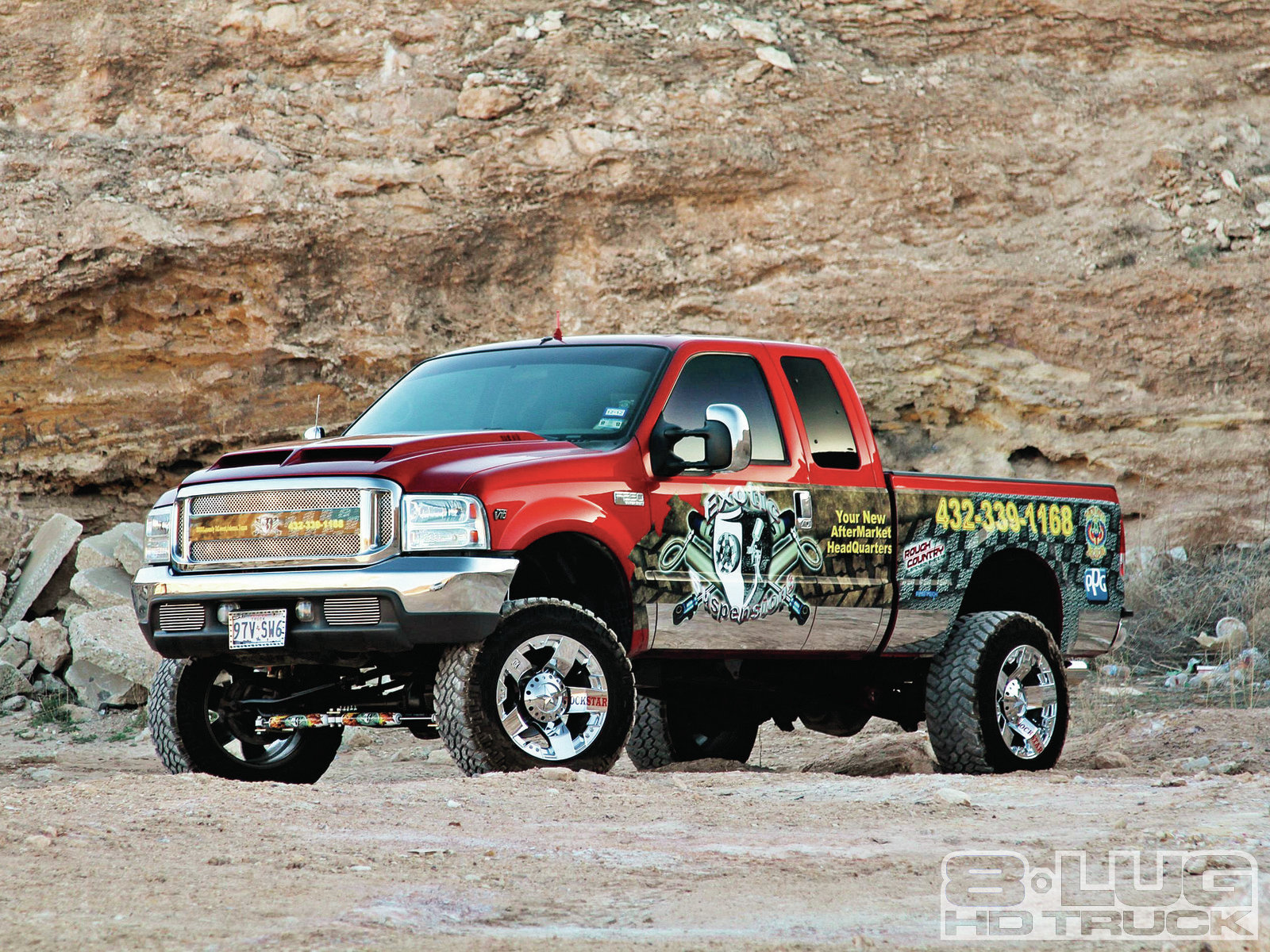 Exotic Suspensions’ Work Truck 2001 Ford F250