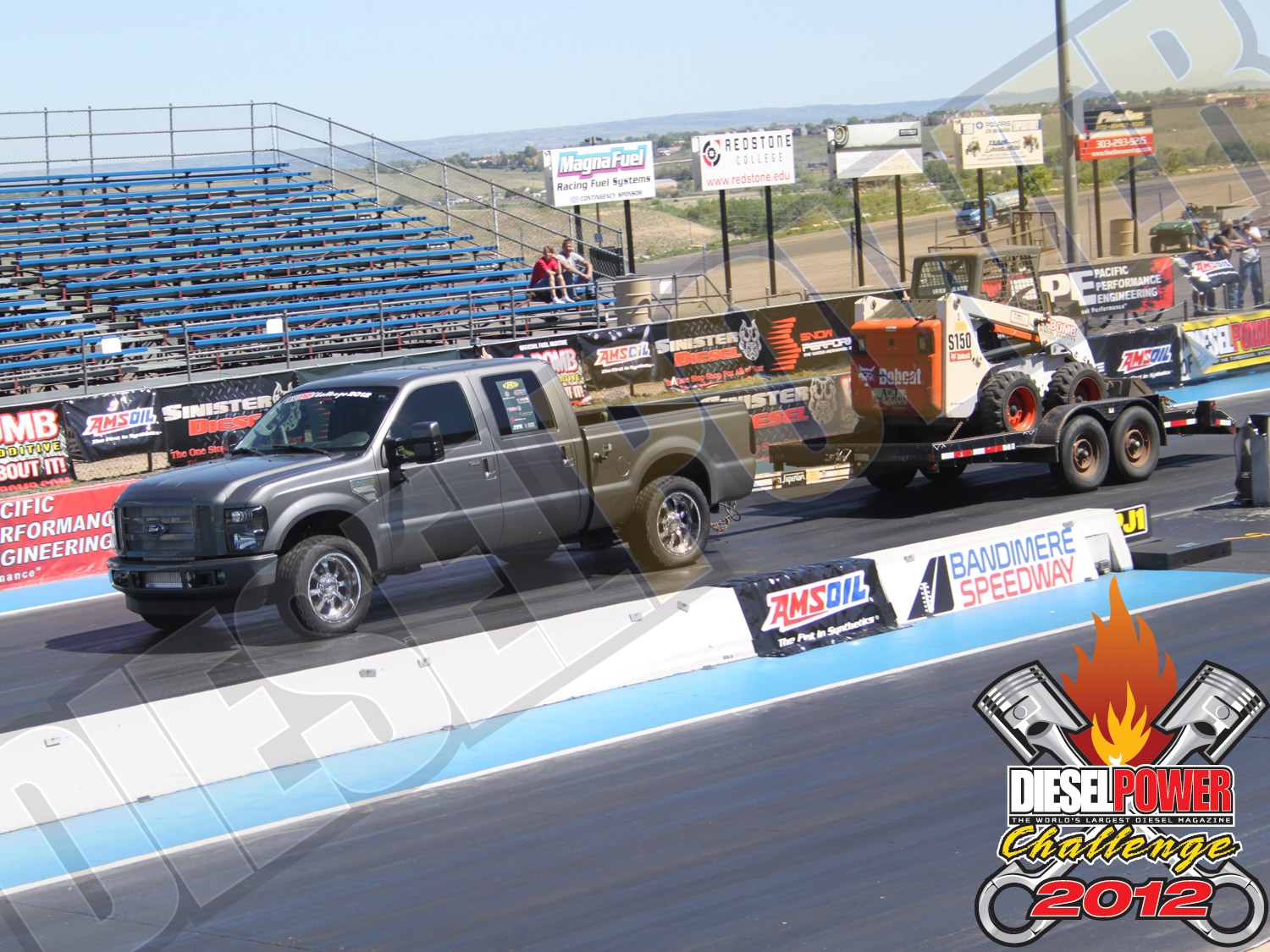 Diesel Power Challenge 2012 1/8 Mile Trailer Drag Race Competition