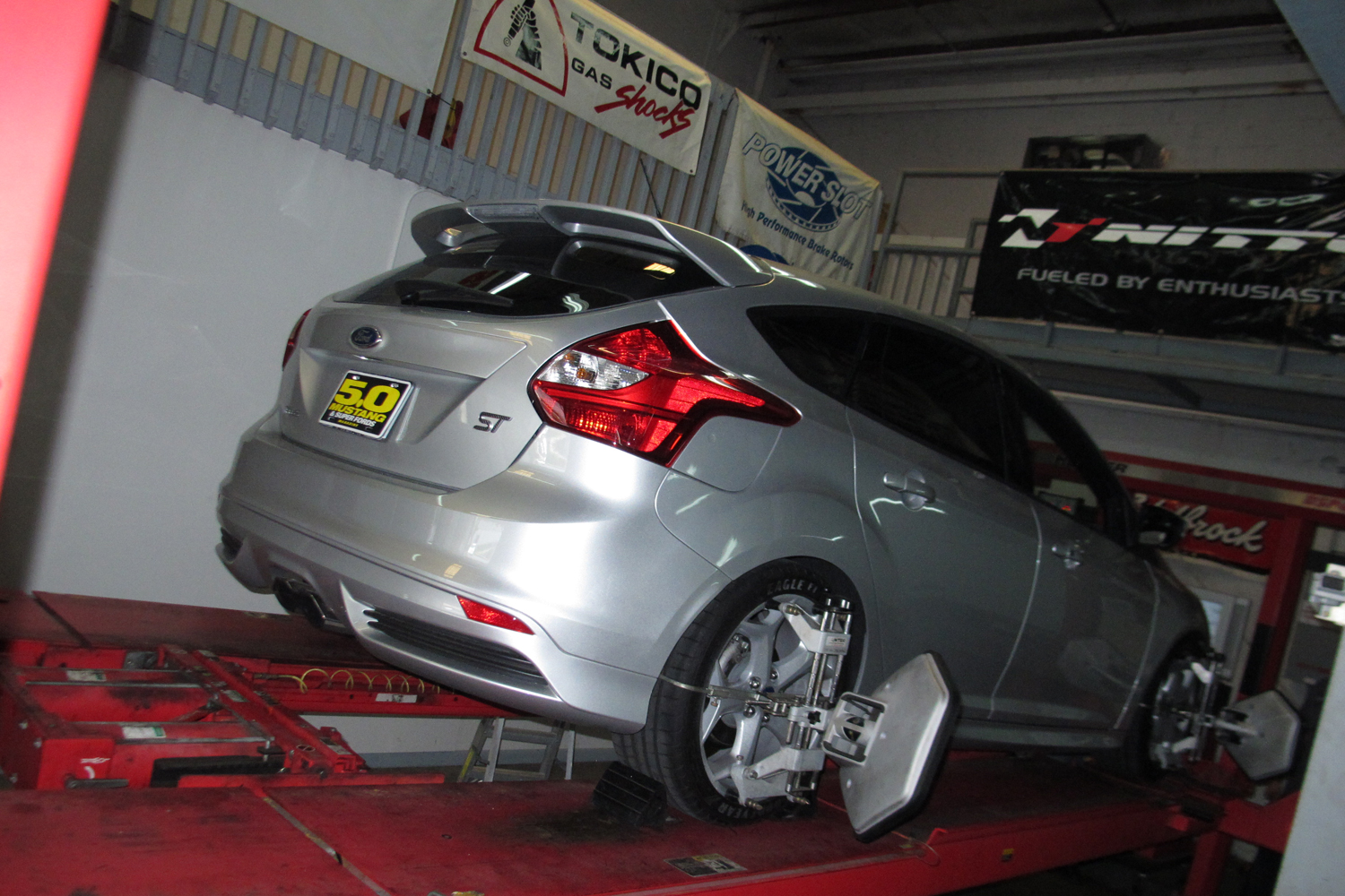 2013 Focus ST Lowering Springs & Sway Bar Install Project Silver Lining
