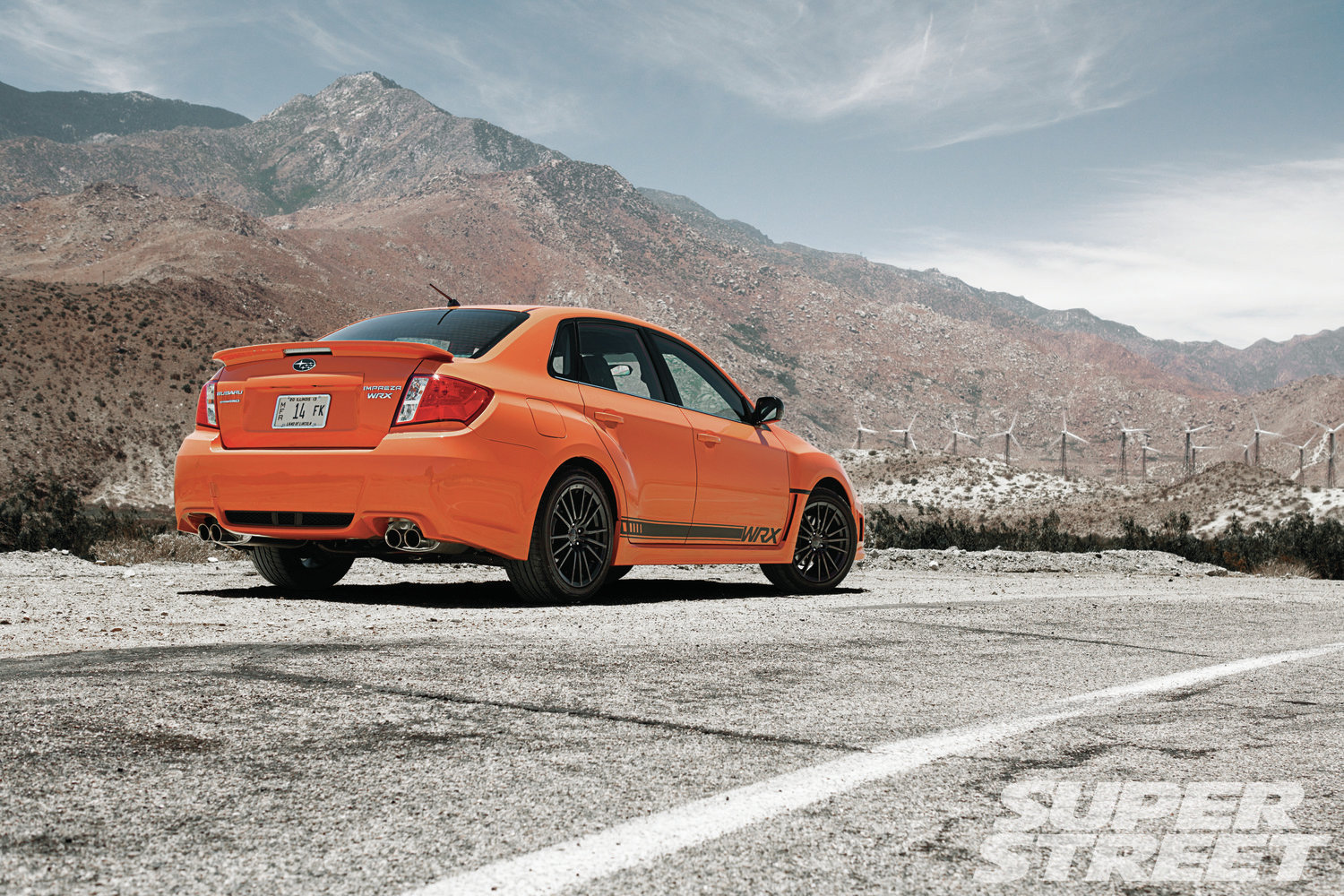 2013 Subaru WRX STi Special Edition Orange Crush