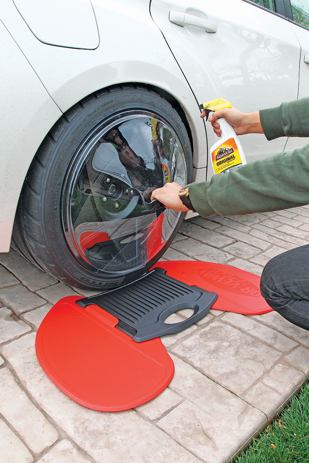 Street Shield's Adjustable Spray Shield Wheel Shield
