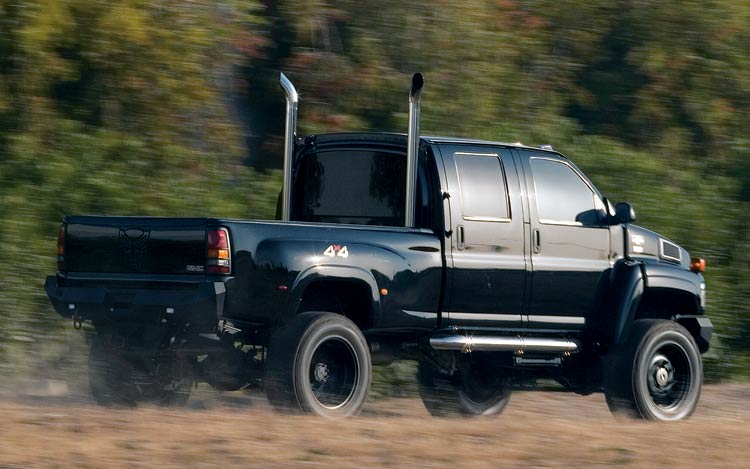 Transformers' Ironhide GMC TopKick Behind the Scenes Road Test