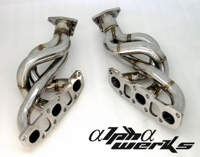 Alphawerks Equal Length Stainless Steel Headers Plugged Parts