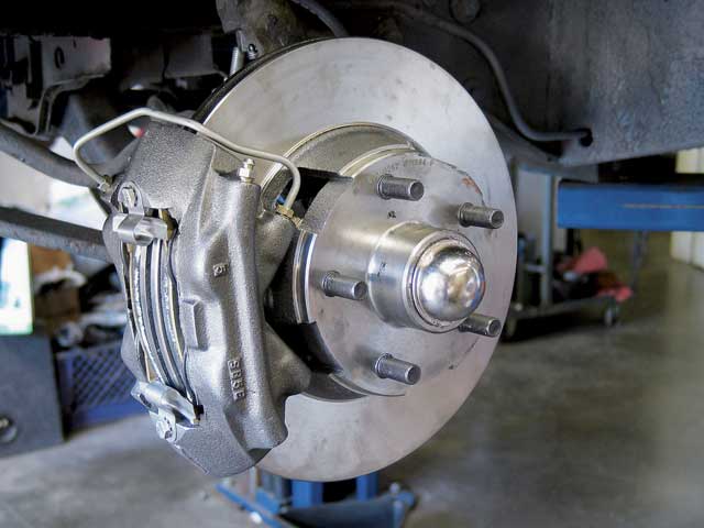 How Installing Power Front Disc Brakes on a 1967 Ford Mustang Mustang