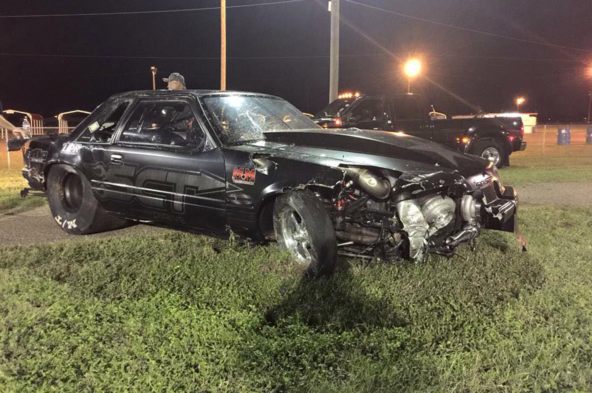 Mike Murillo Involved in Scary Wreck at NoPrep Race in Edinburg
