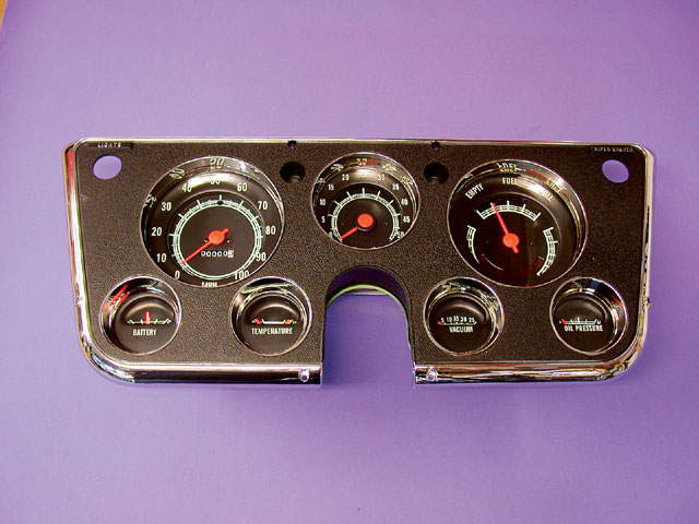 19671972 Chevy C10 Gauge Cluster Restoration Sport Truck Magazine