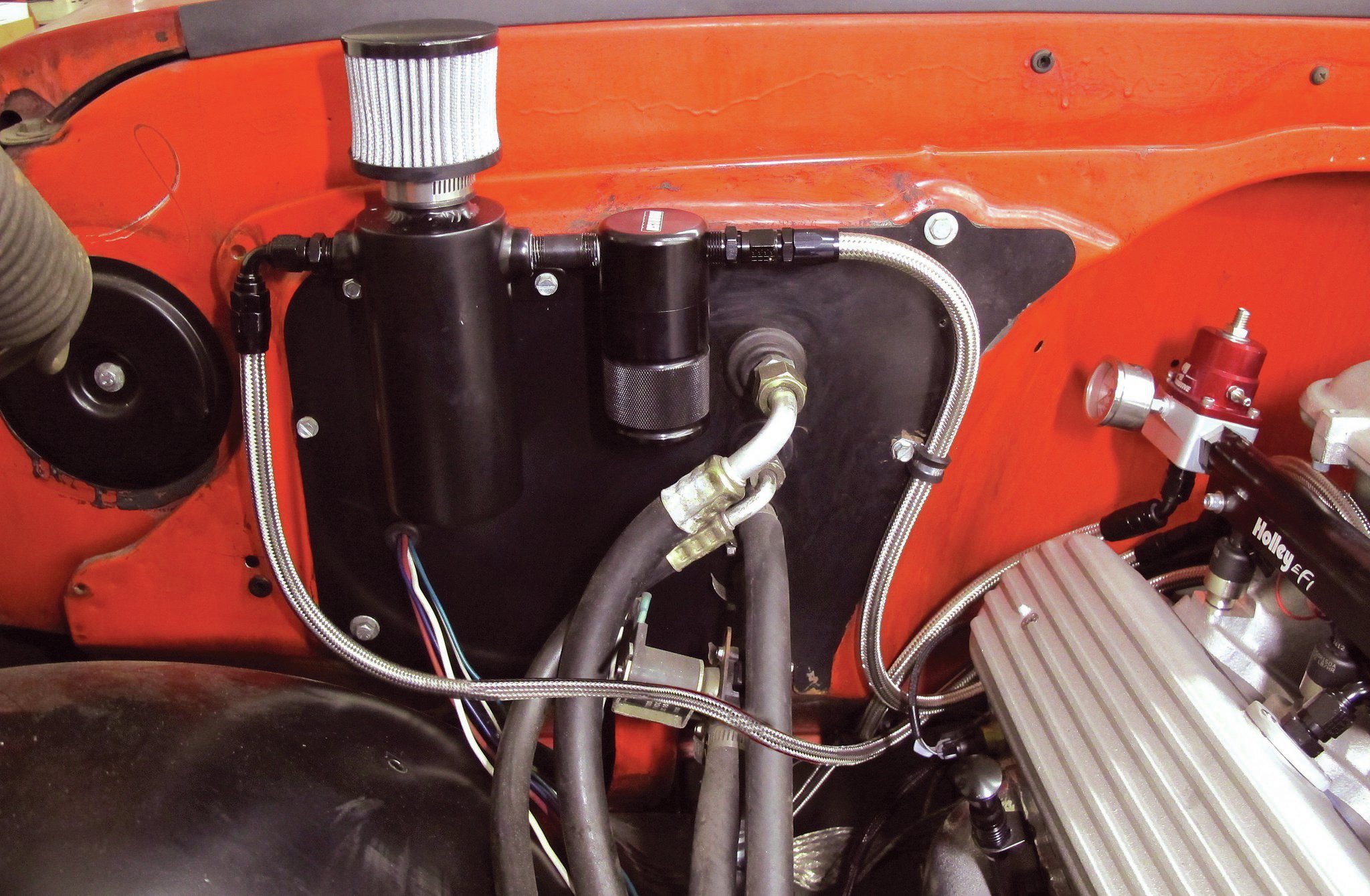 Venting to Cure Crankshaft Pressure