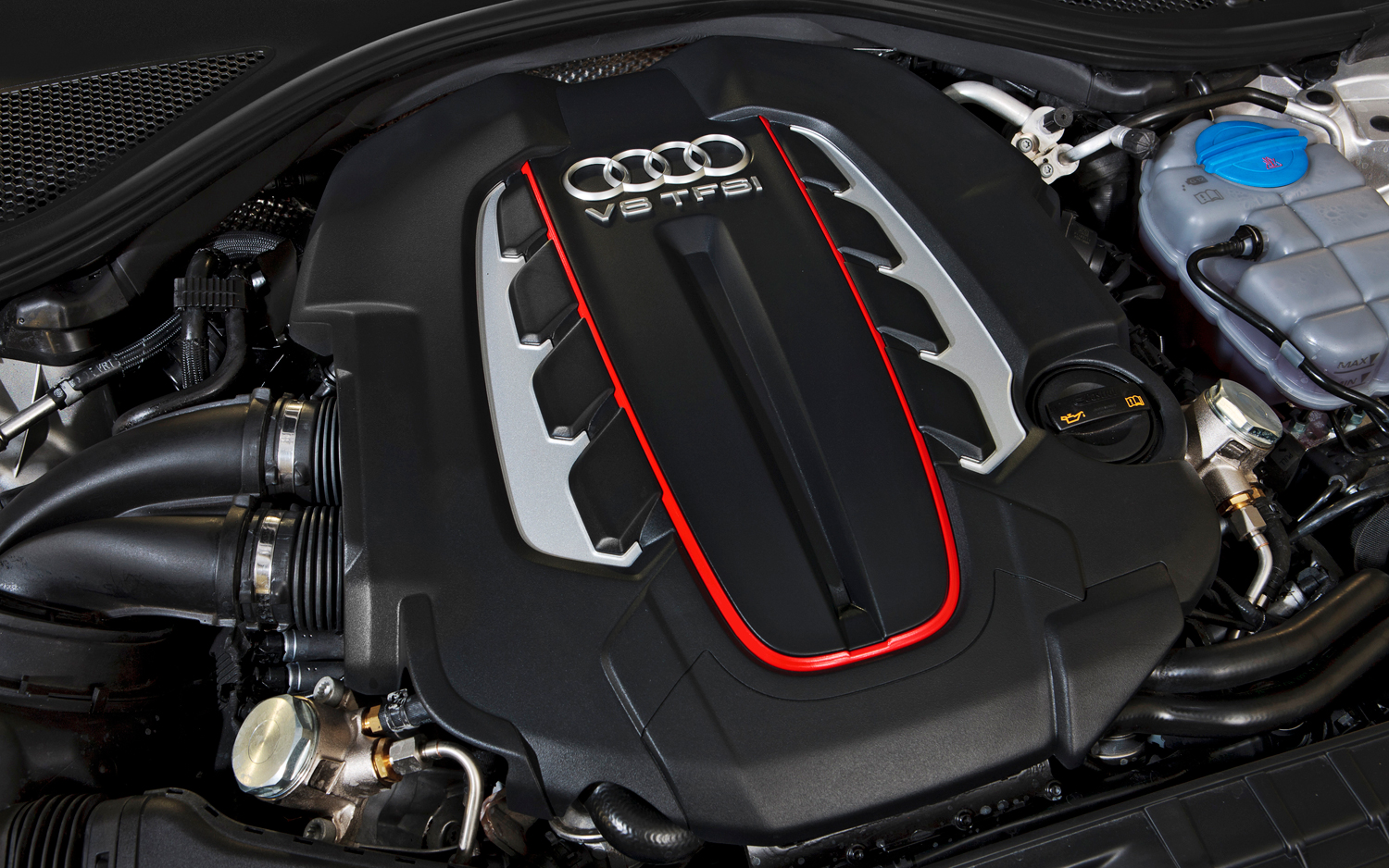 4.Oh Yeah: Audi's New Twin-Turbo 4.0-liter V-8 is a Monster in the Making